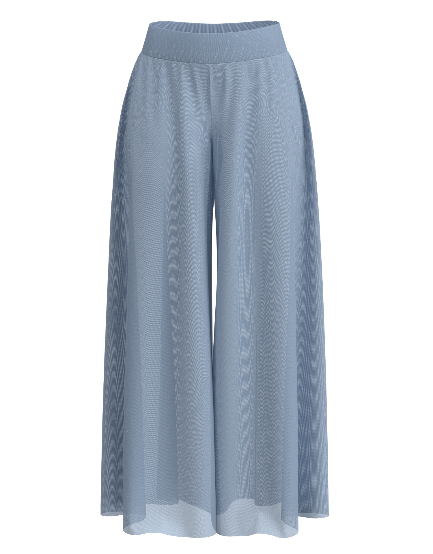 Mesh Palazzo Pant