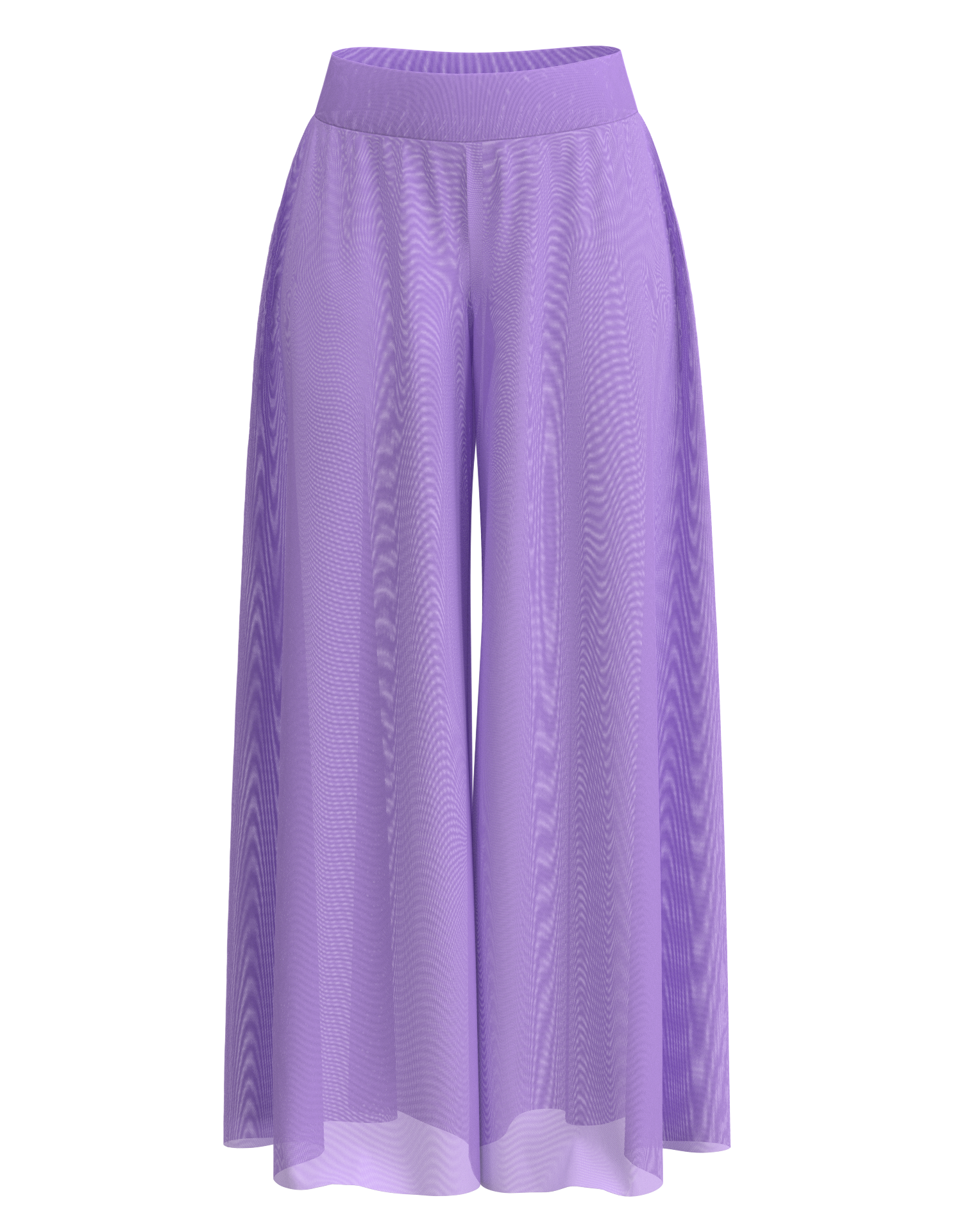 Mesh Palazzo Pant