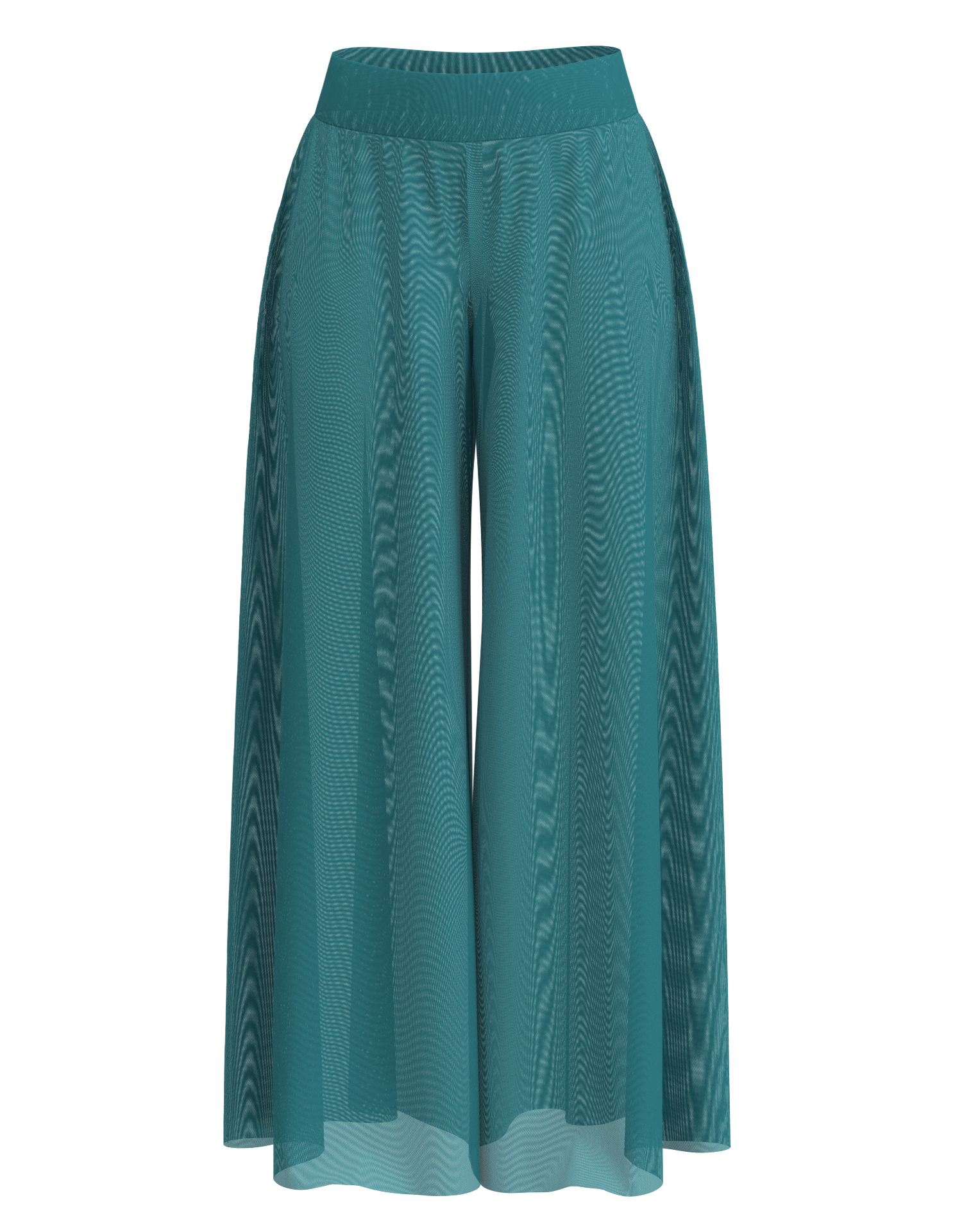 Mesh Palazzo Pant
