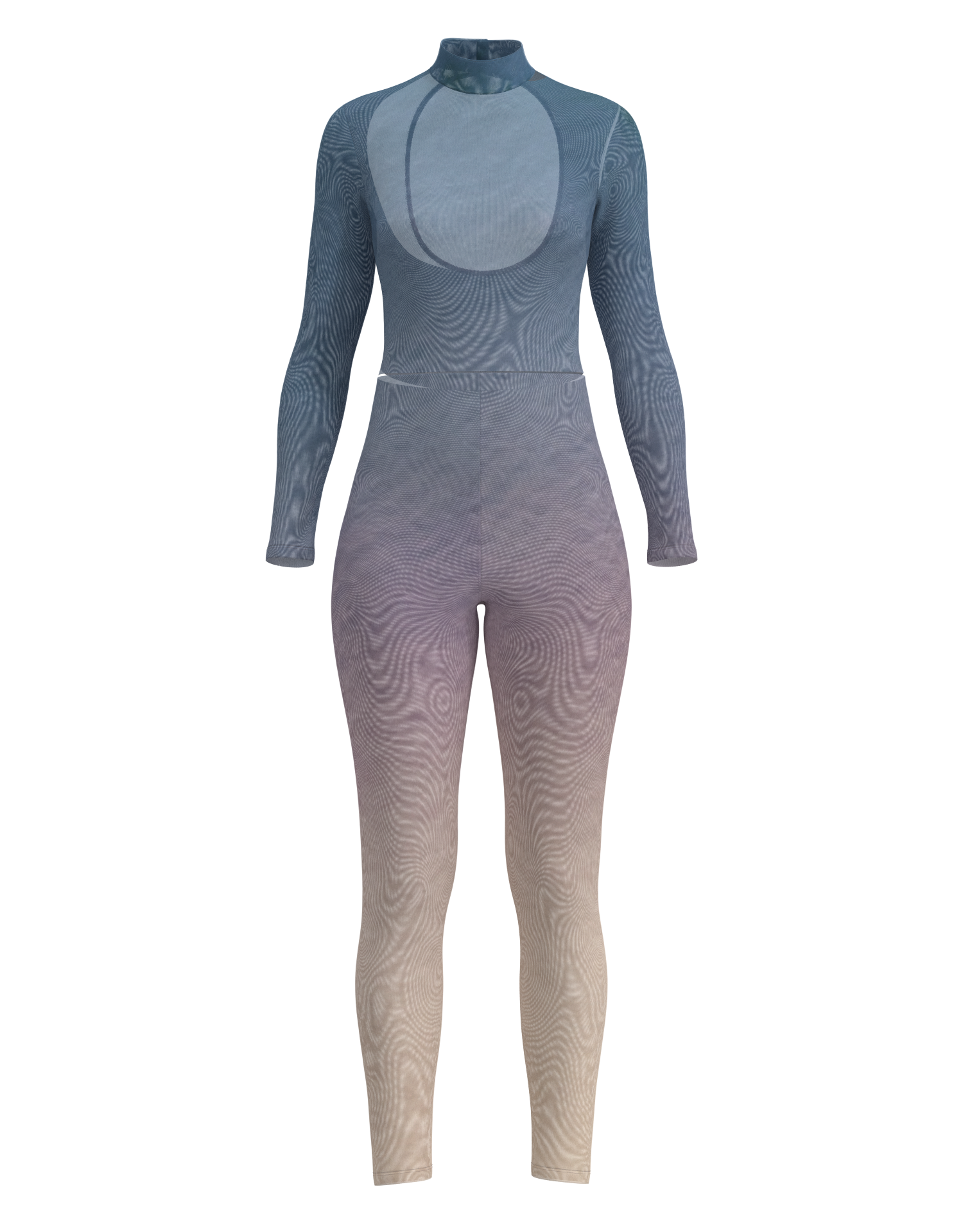 Mesh Full Length Unitard