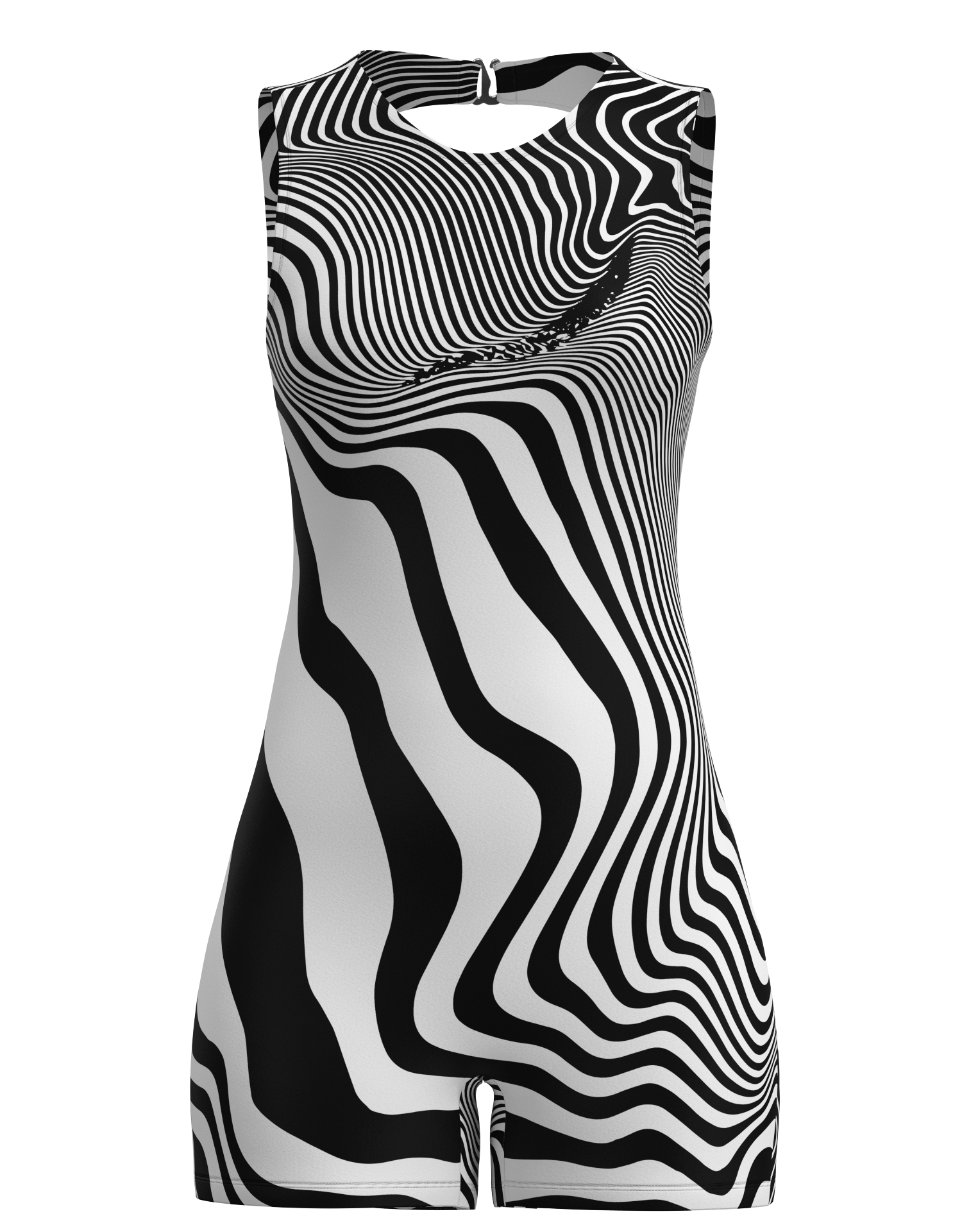 Boatneck Biketard