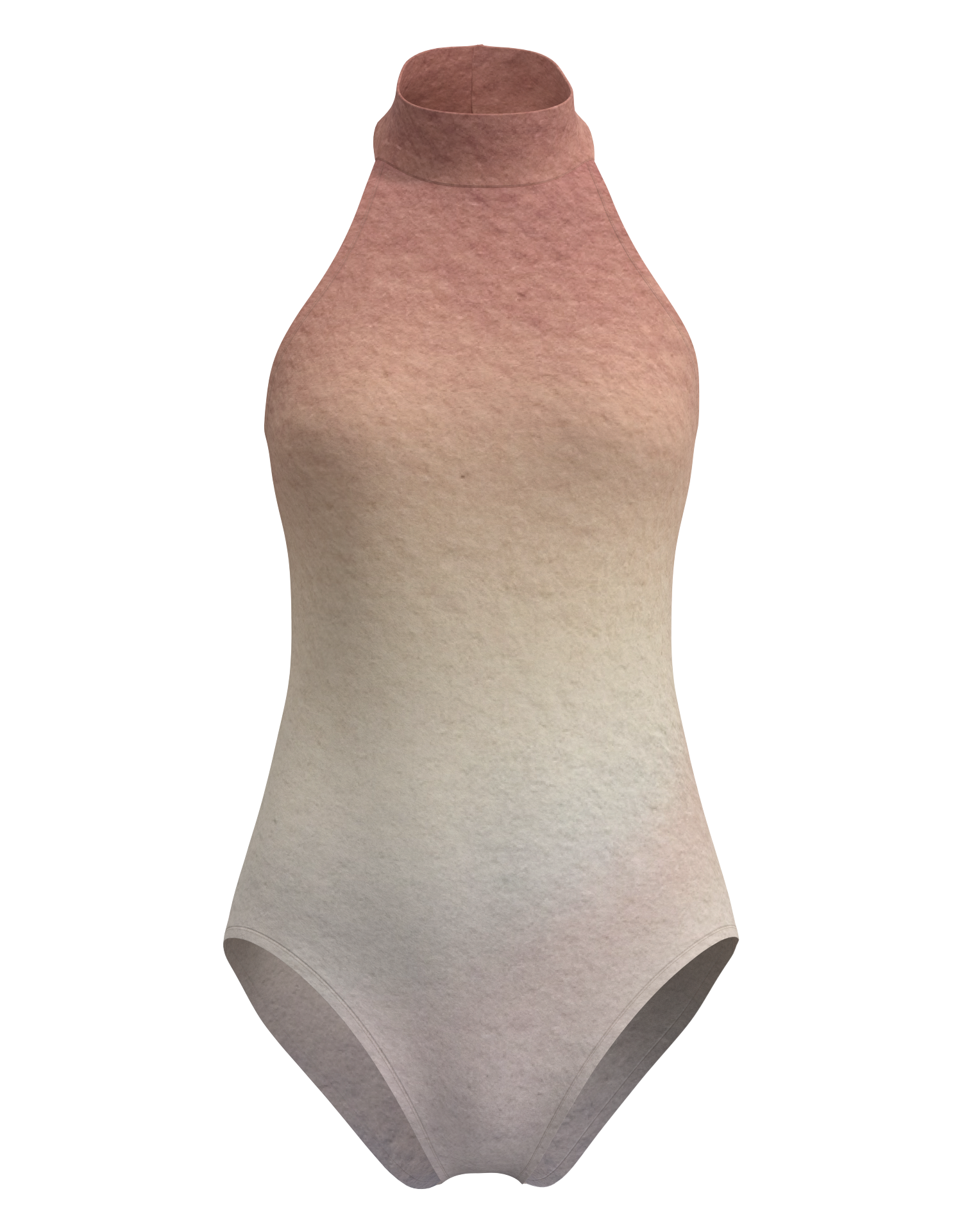 Mock Neck Halter Leotard