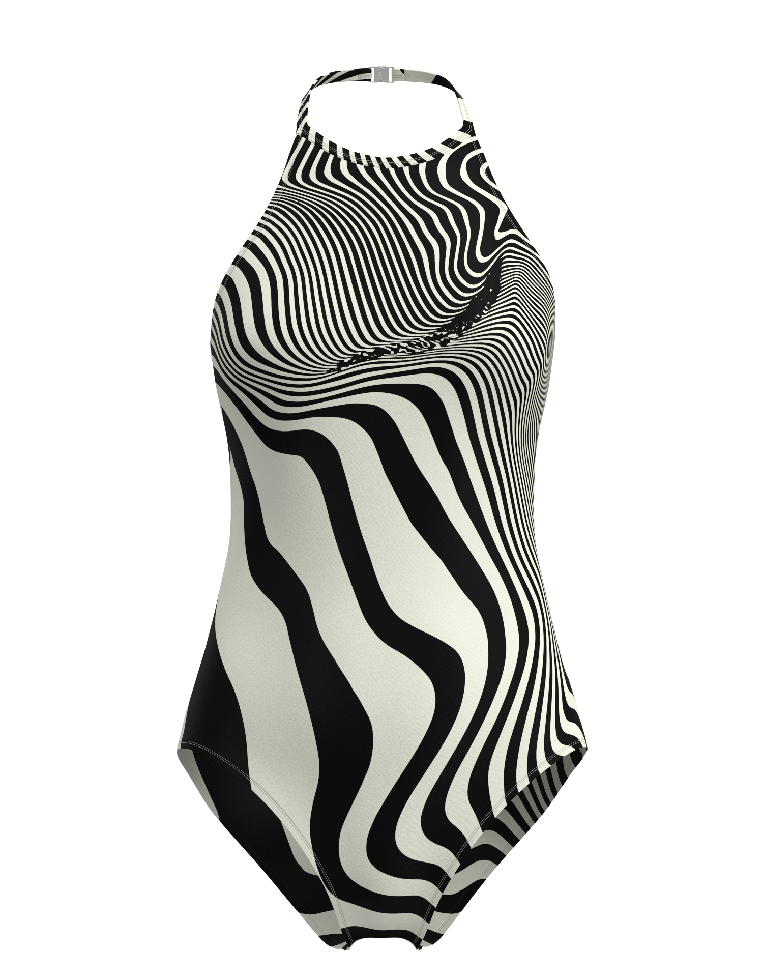 Single Strap Halter Leotard