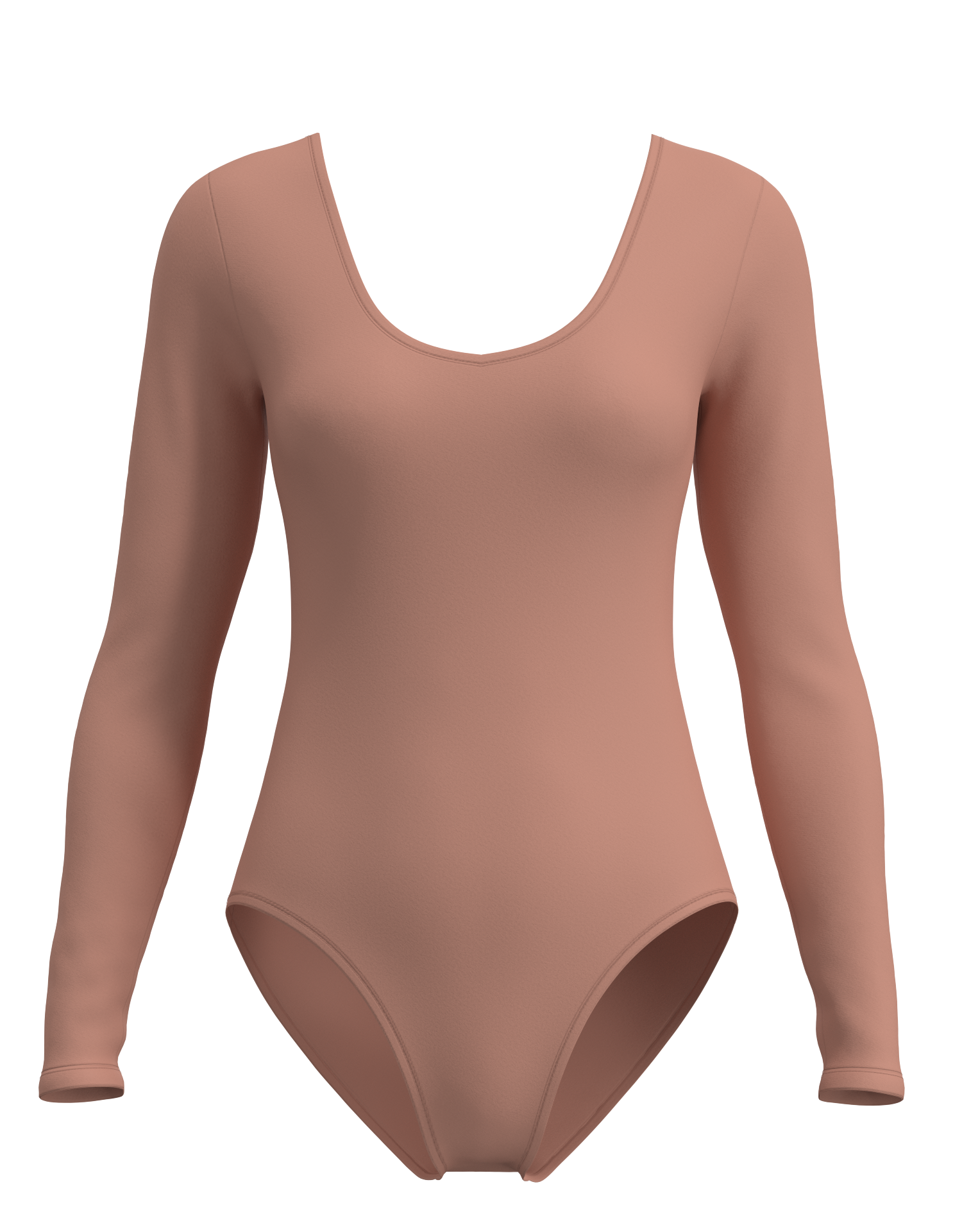 Low Back Long Sleeve Leotard