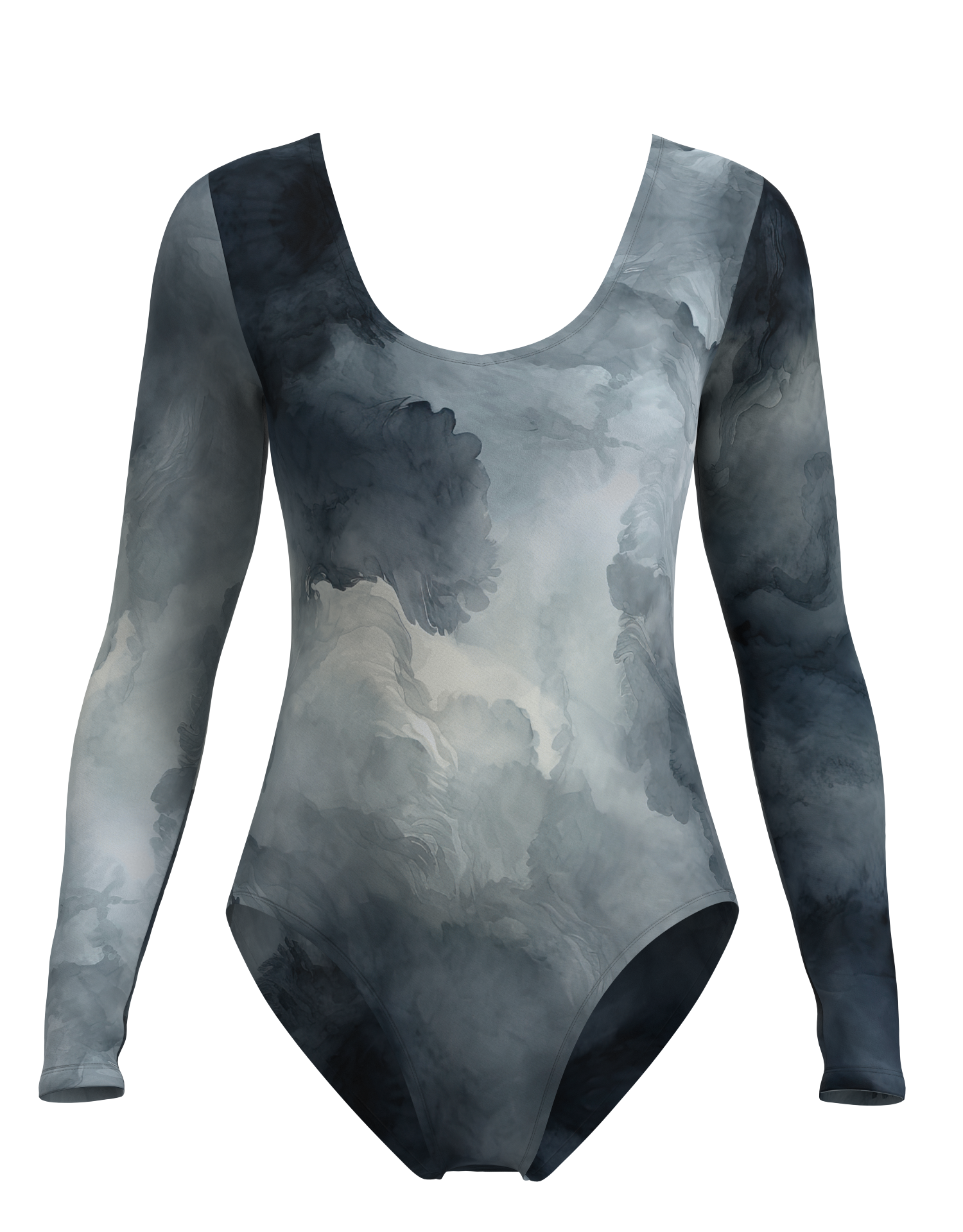 Low Back Long Sleeve Leotard