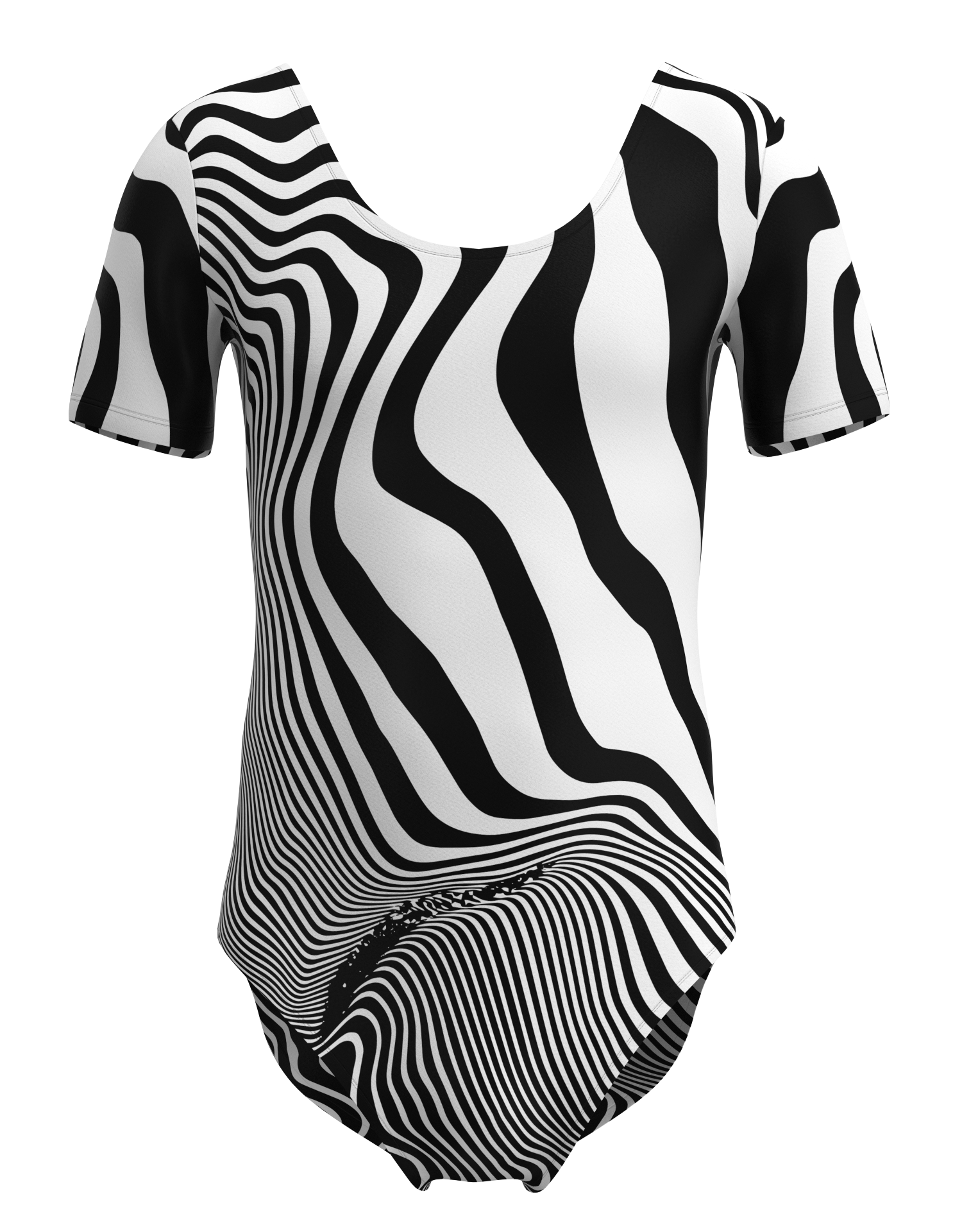 Male Short Sleeve Leotard