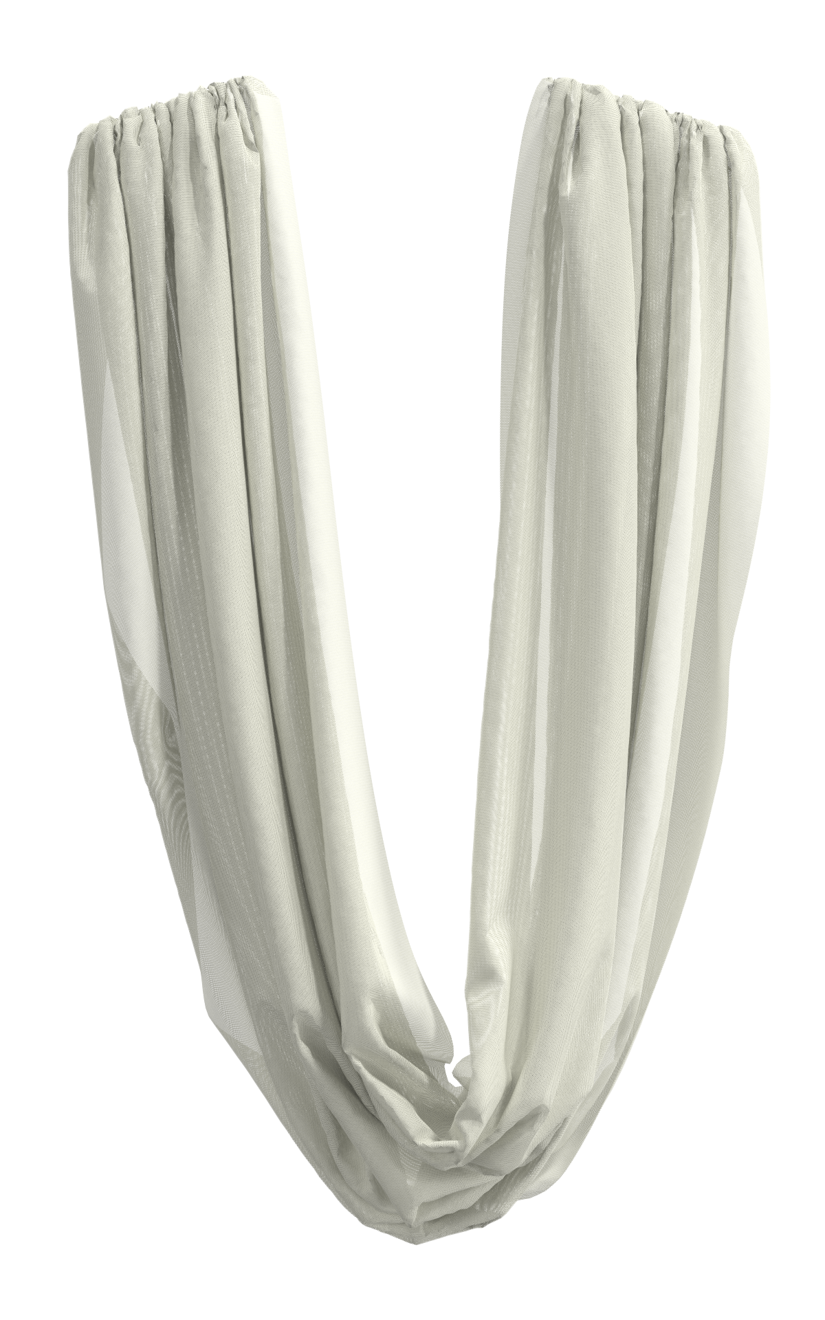 Mesh Back Drape