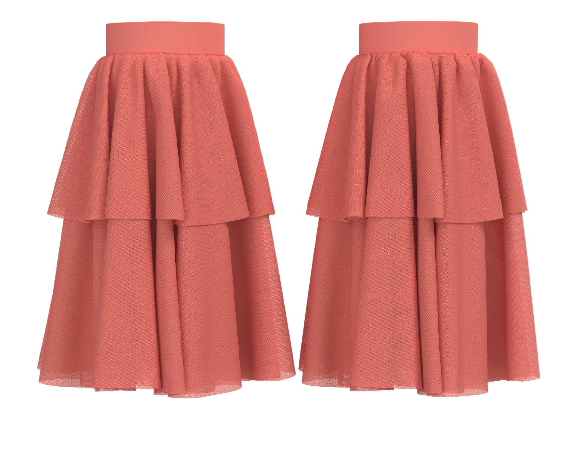 Ruffle Arm Bands