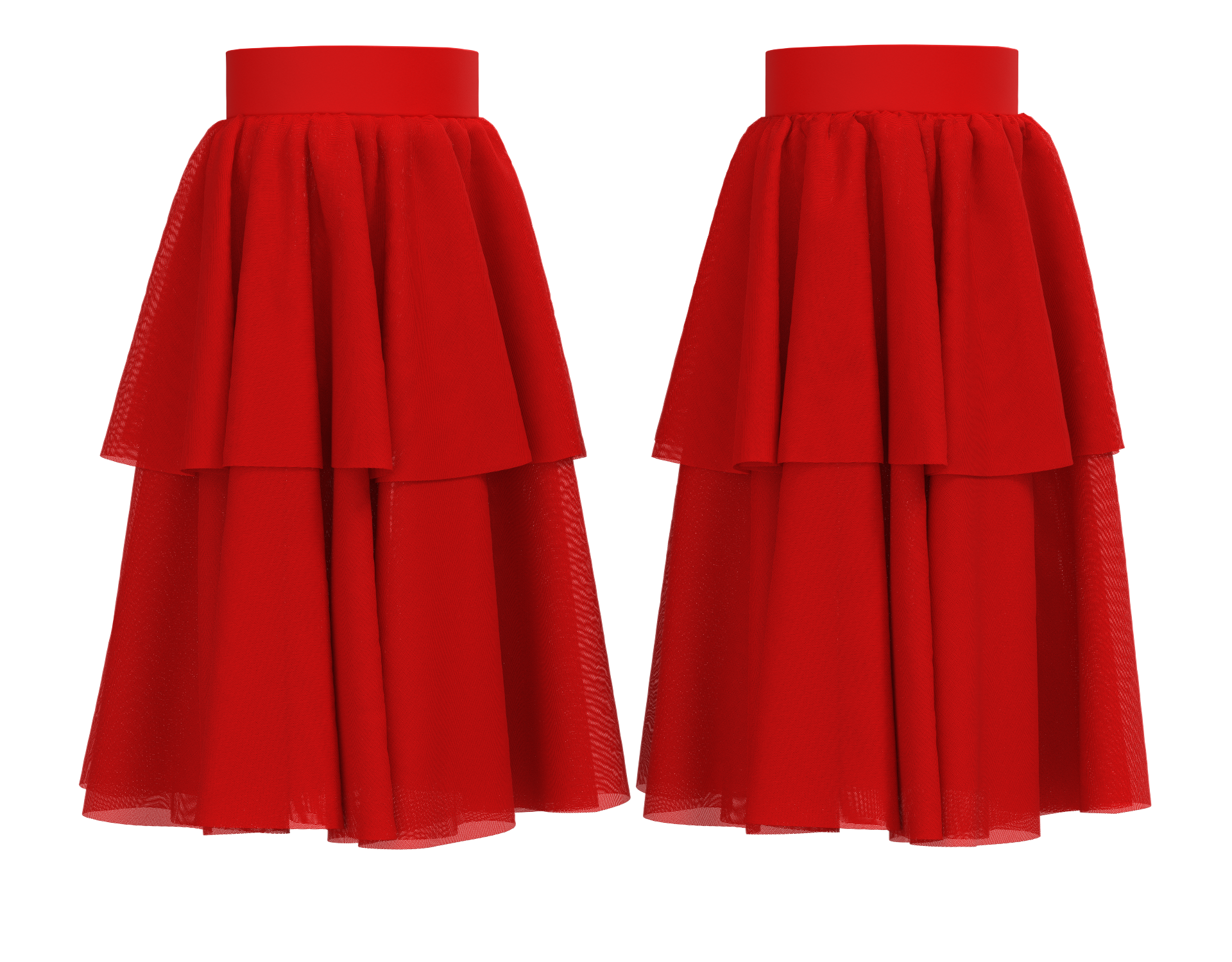 Ruffle Arm Bands