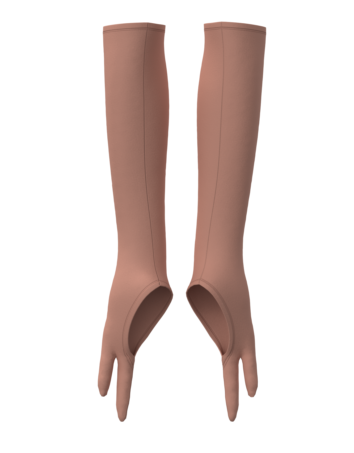 Two Finger Long Gloves