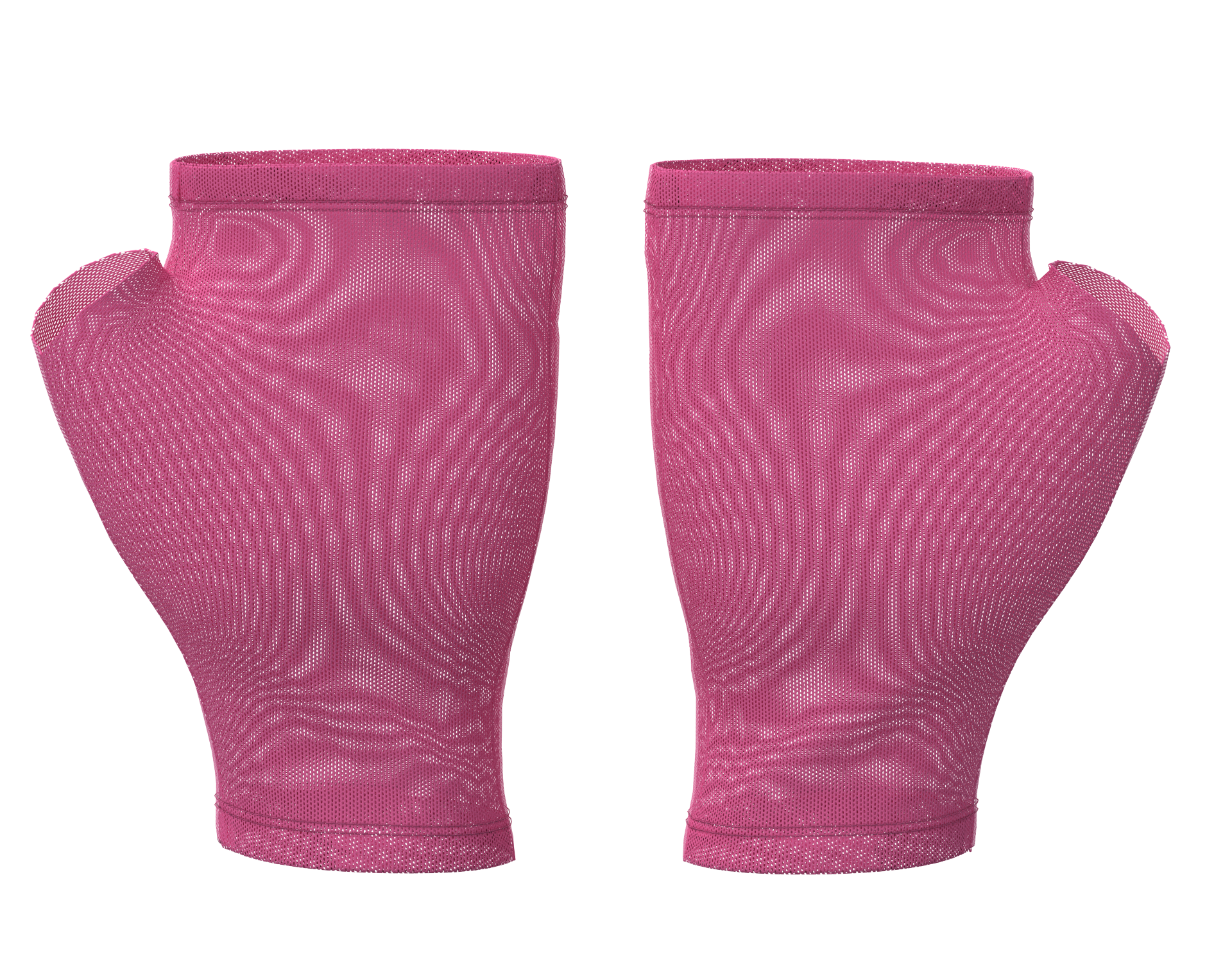 Mesh Fingerless Gloves