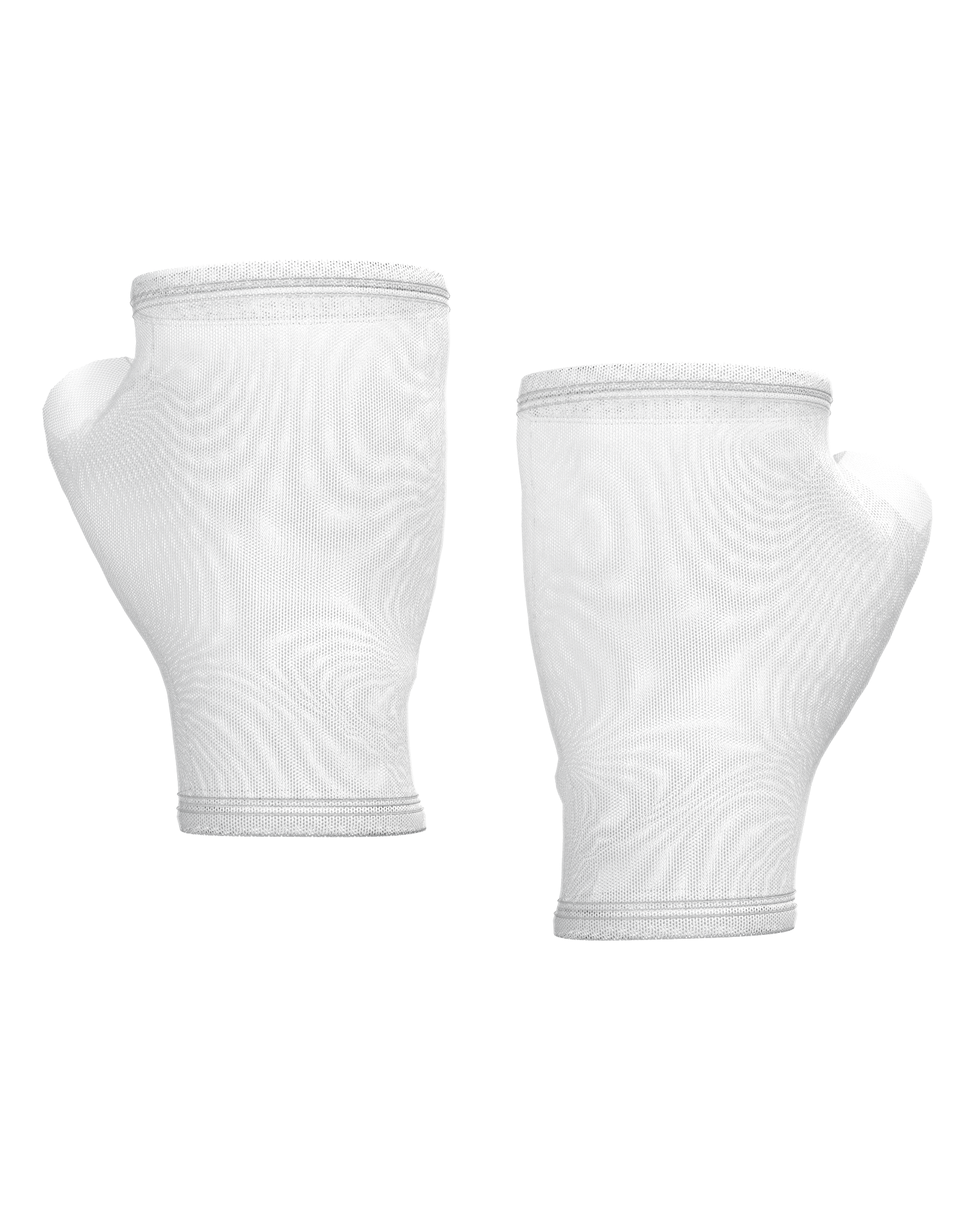 Mesh Fingerless Gloves