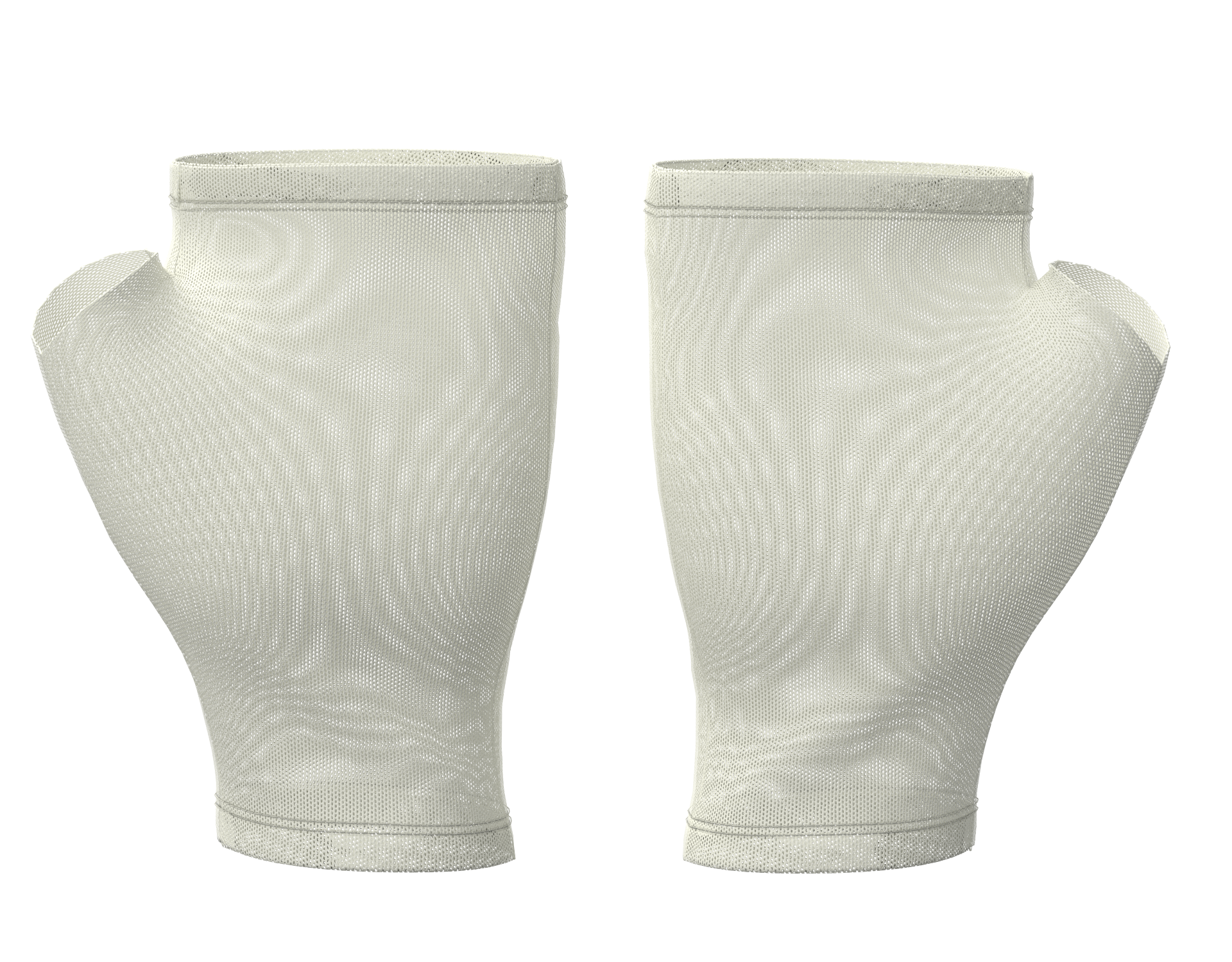 Mesh Fingerless Gloves