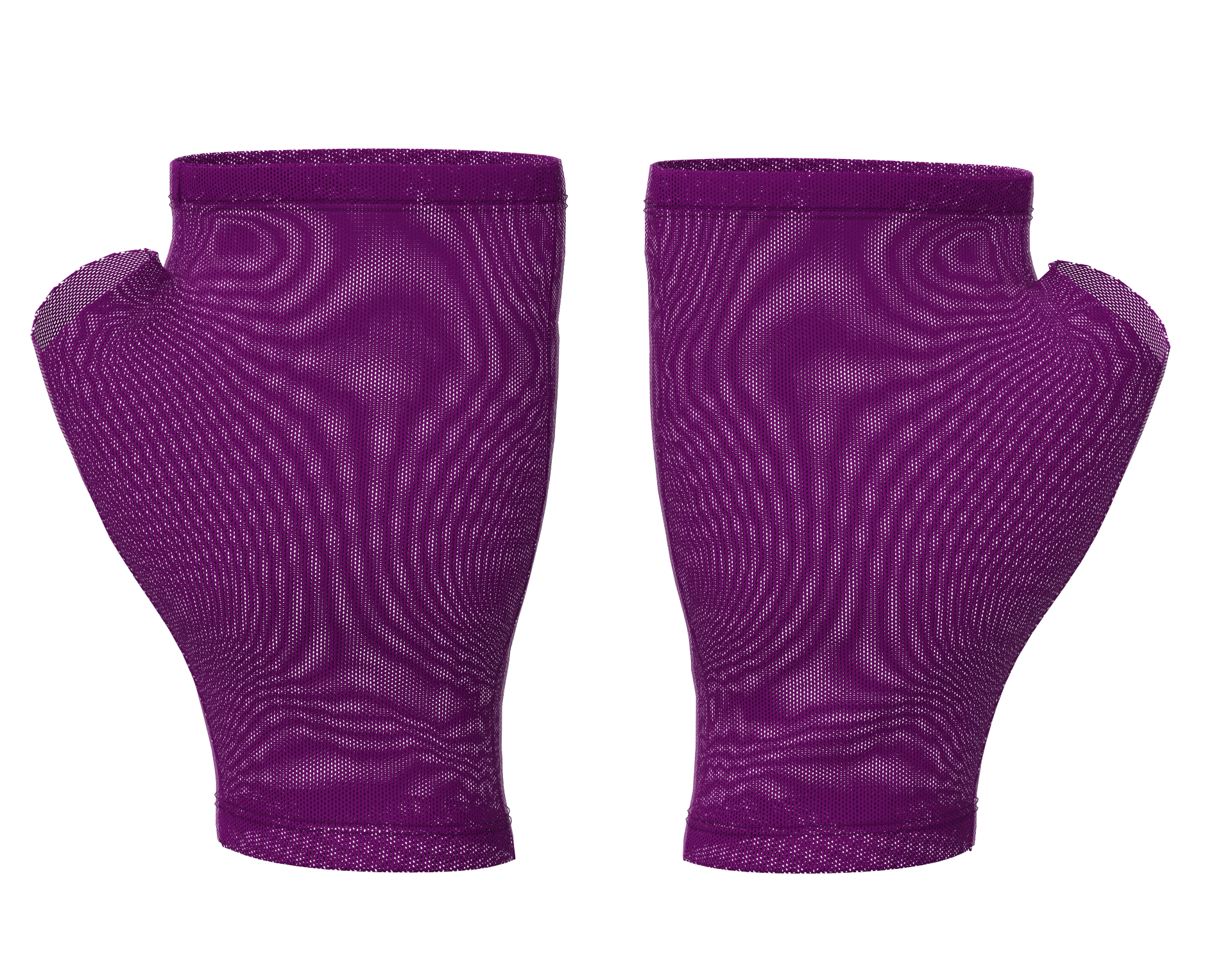 Mesh Fingerless Gloves