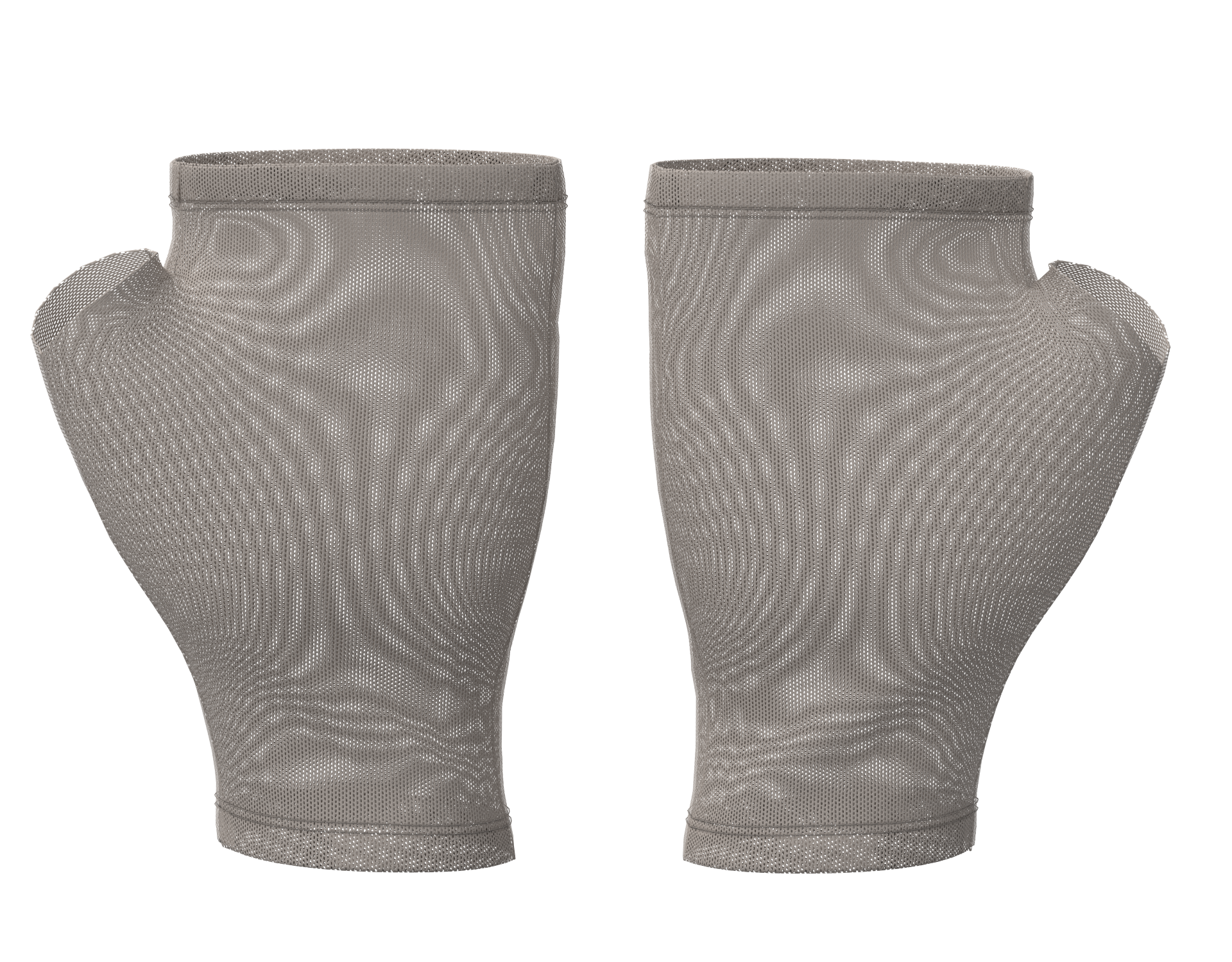 Mesh Fingerless Gloves