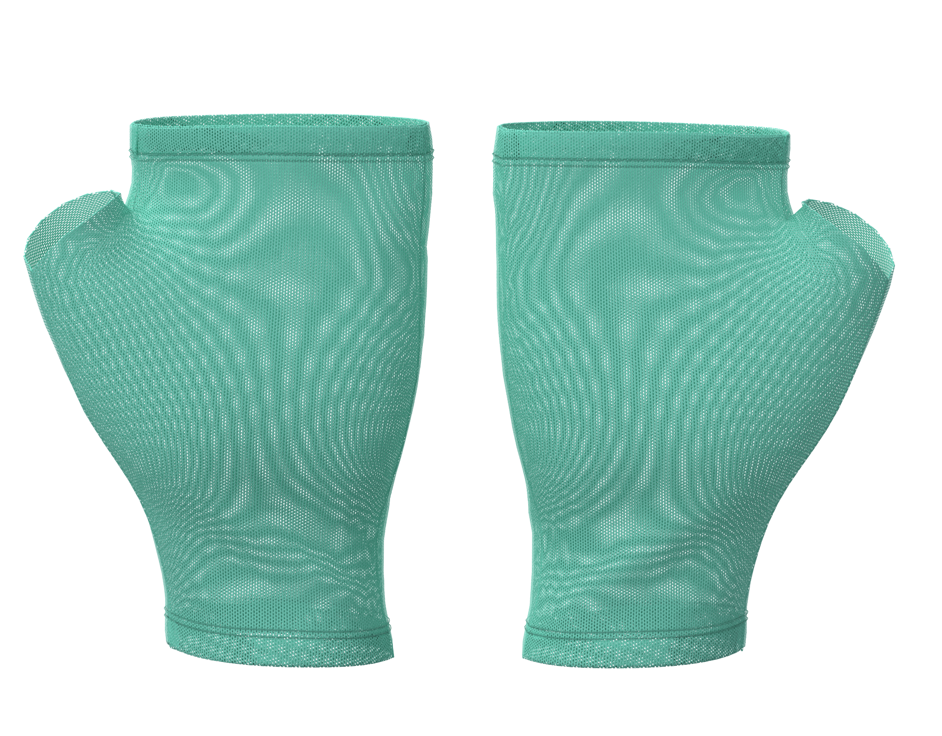 Mesh Fingerless Gloves