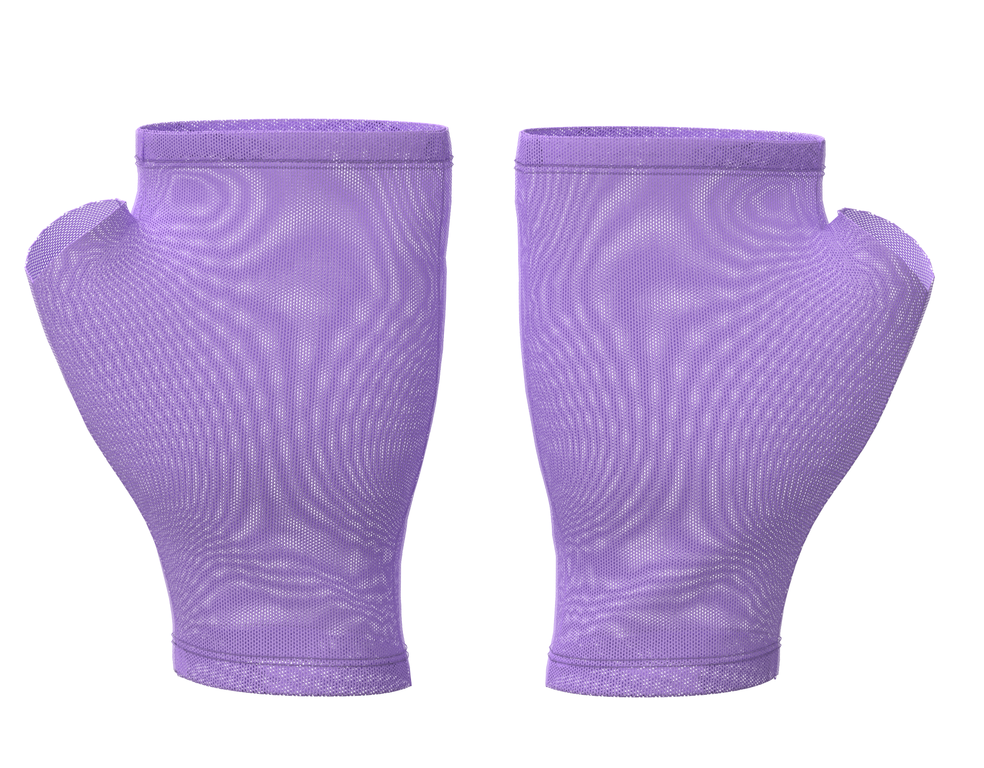 Mesh Fingerless Gloves