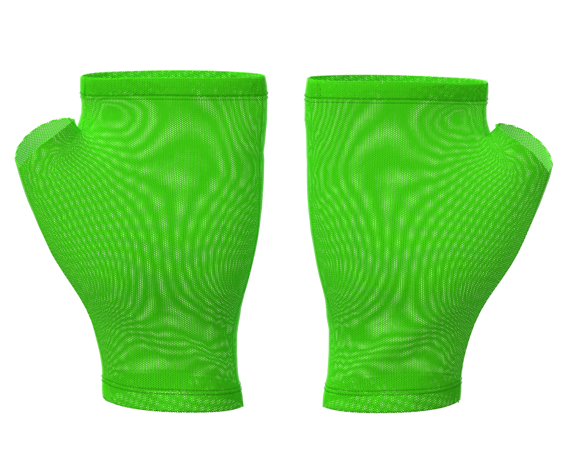 Mesh Fingerless Gloves