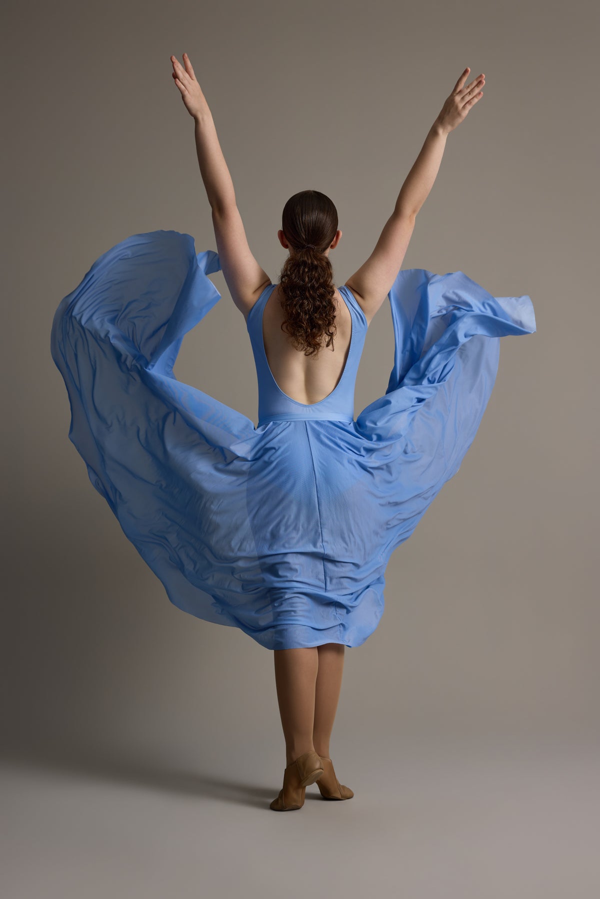 Long Mesh Open Skirt (Sample Sale)