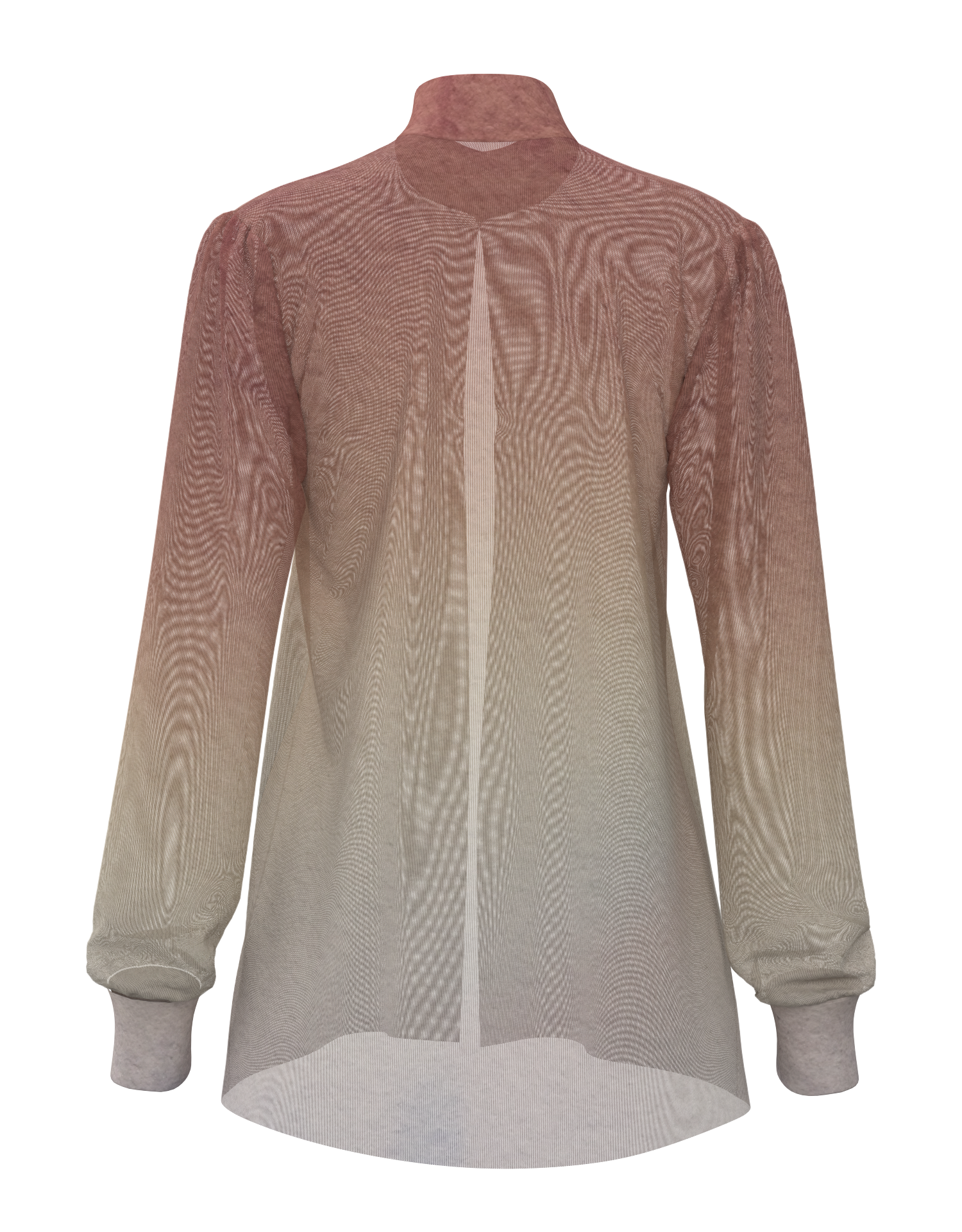 Mesh Dress Shirt