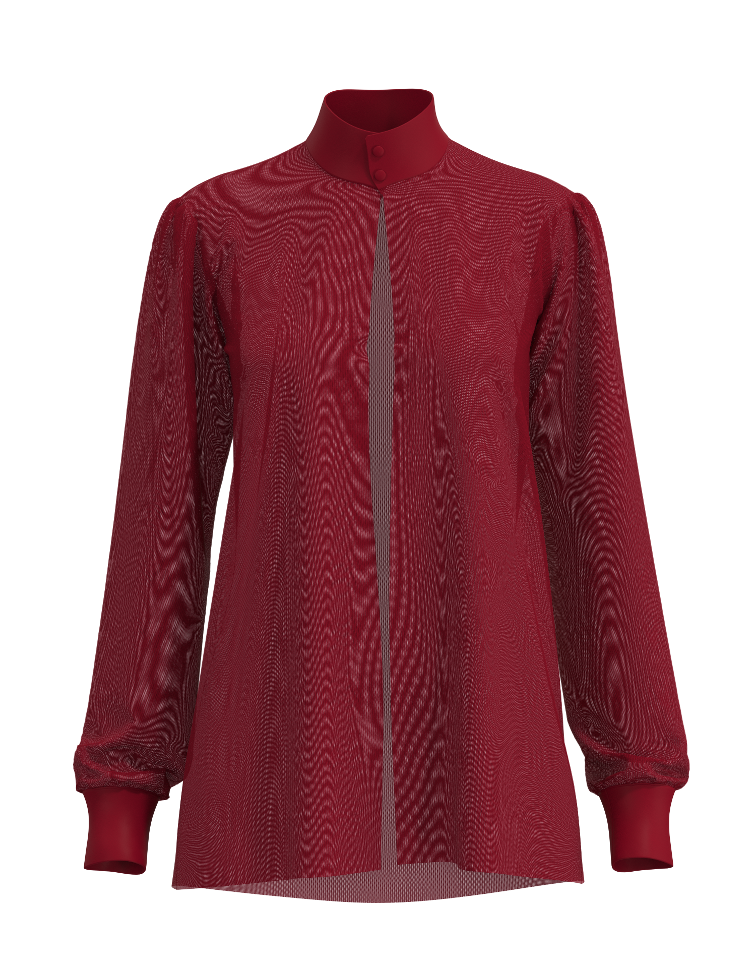 Mesh Dress Shirt