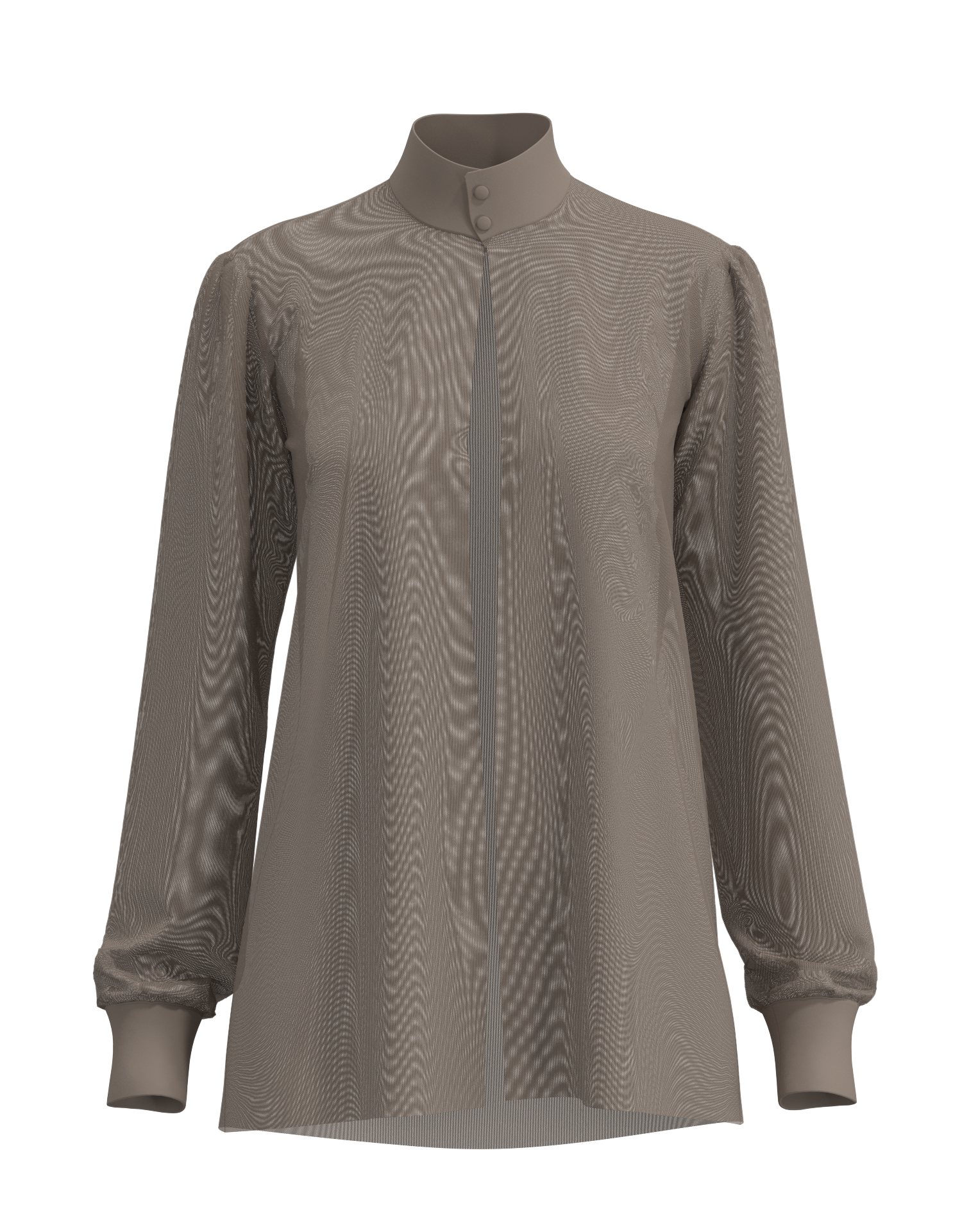 Mesh Dress Shirt