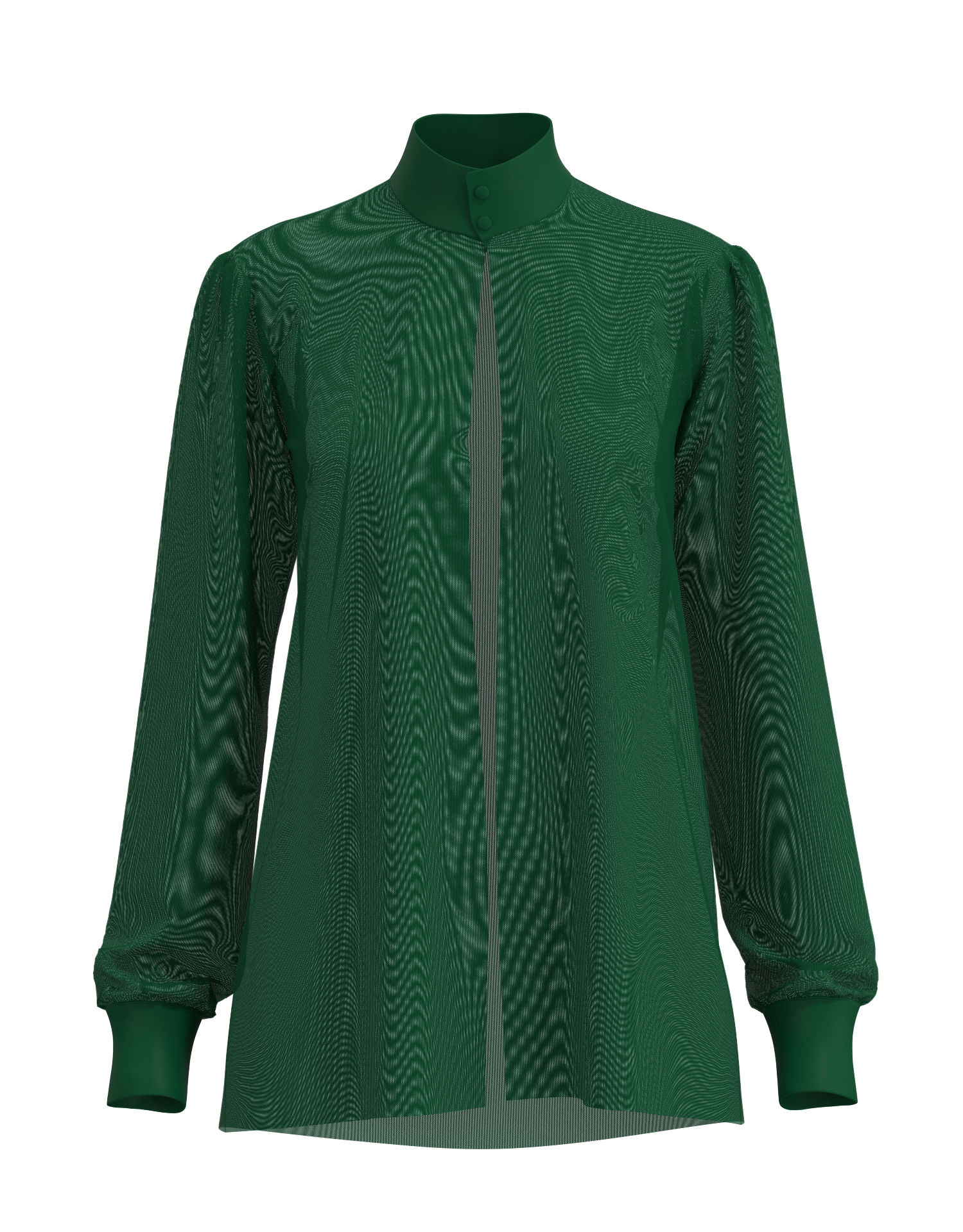 Mesh Dress Shirt