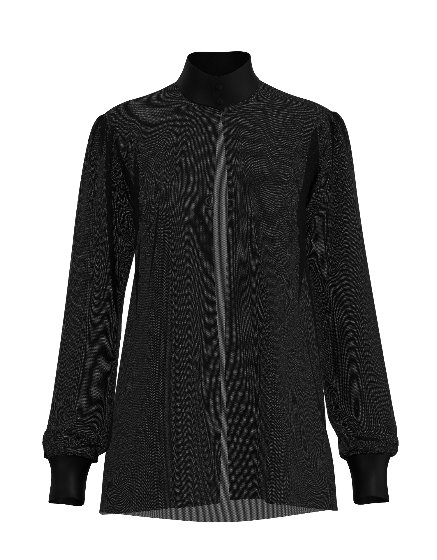 Mesh Dress Shirt