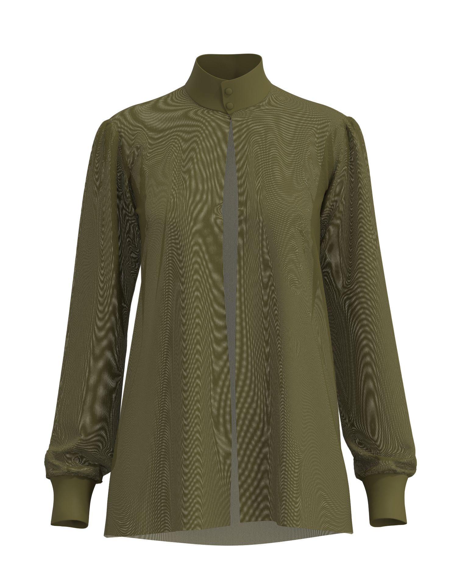 Mesh Dress Shirt