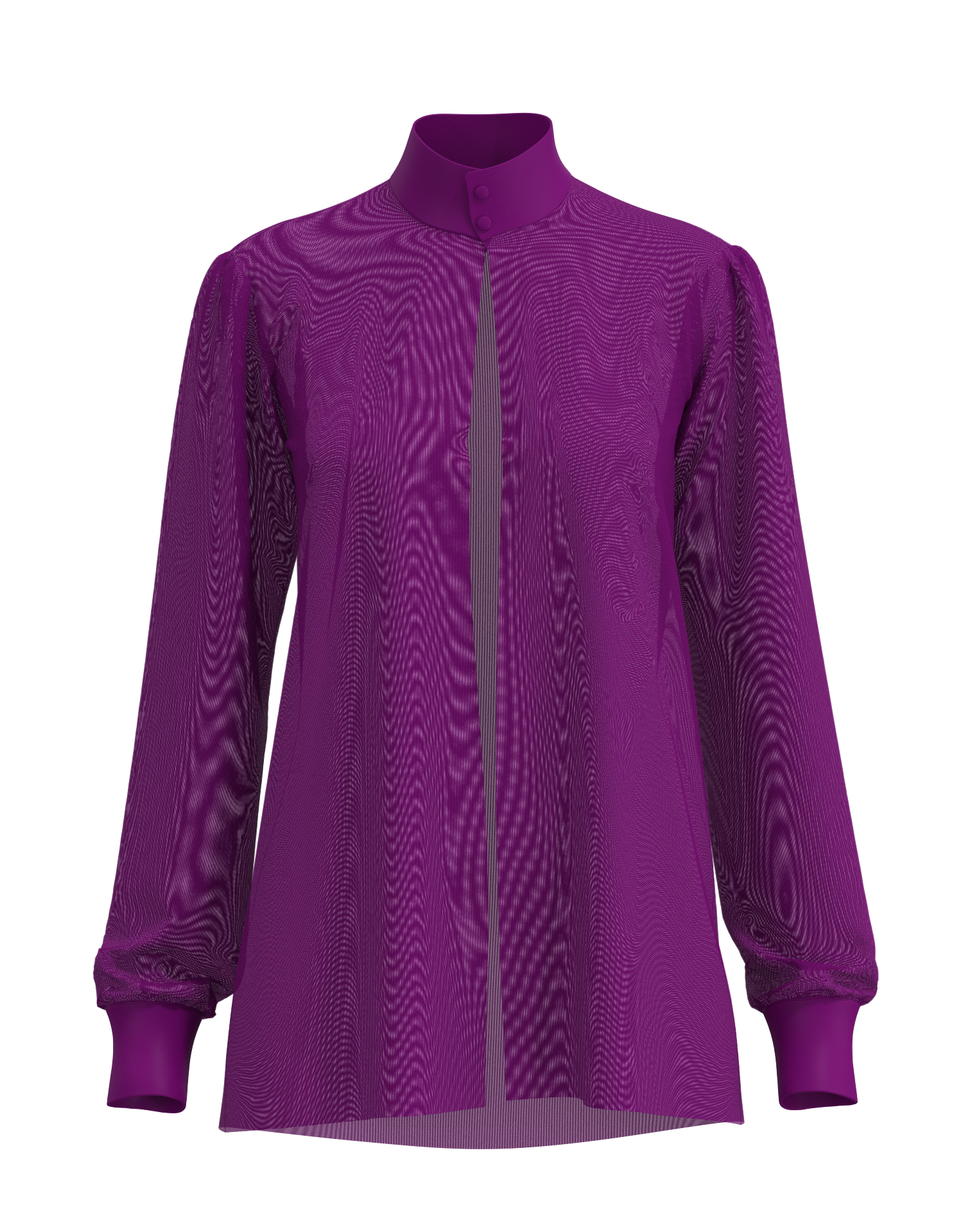 Mesh Dress Shirt