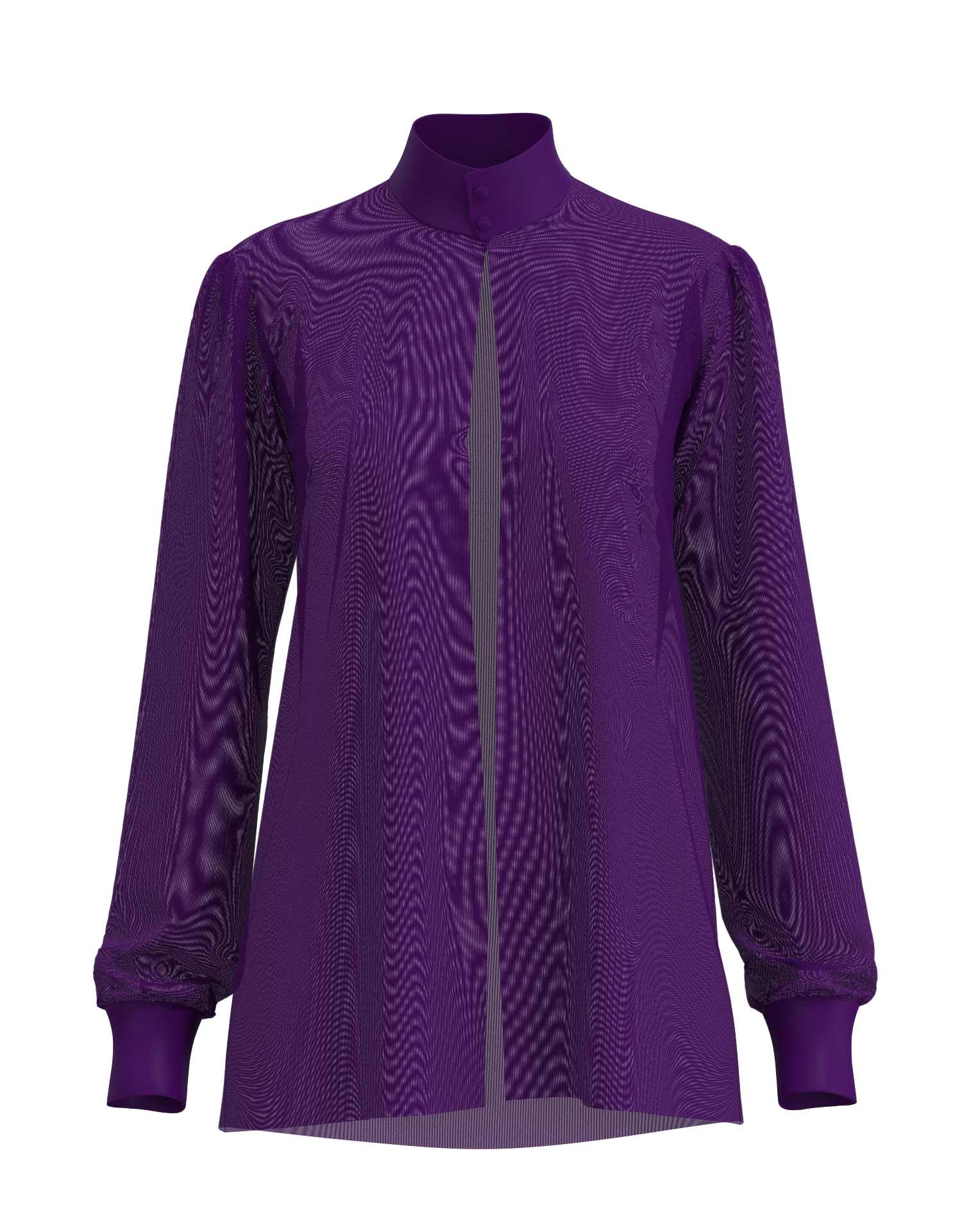 Mesh Dress Shirt