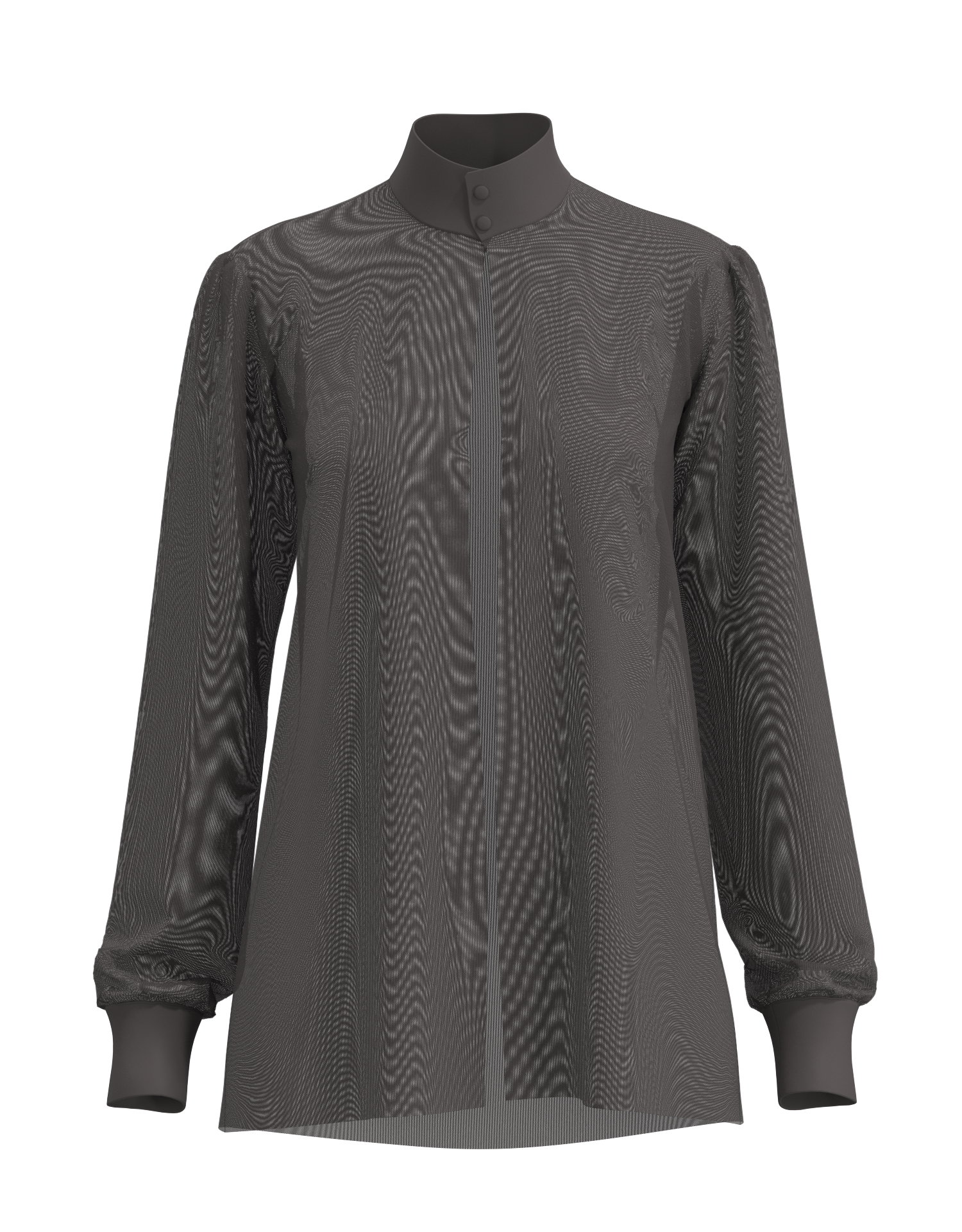 Mesh Dress Shirt