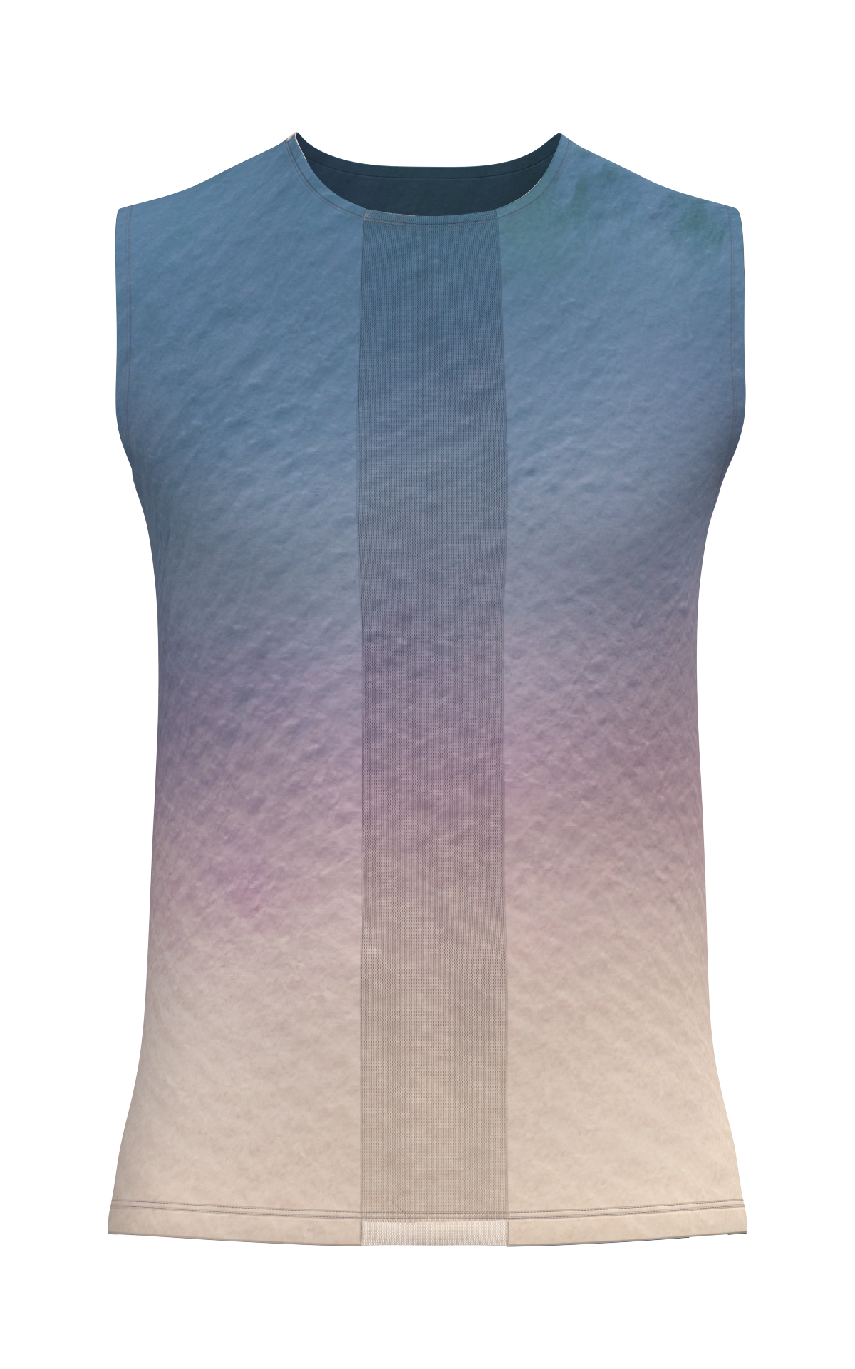 Male Mesh Detail Tank Top