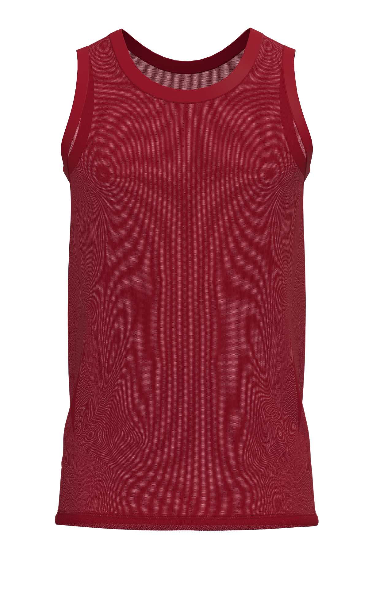 Male Fitted Mesh Tank Top