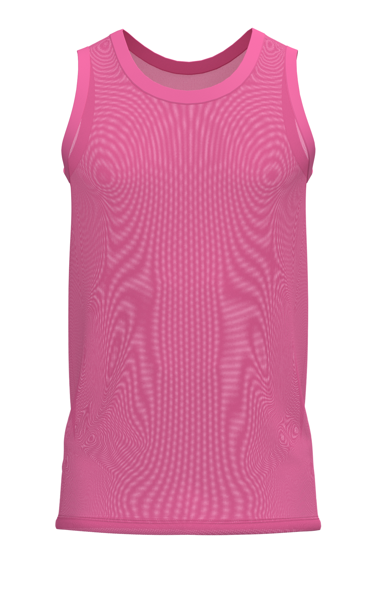 Male Fitted Mesh Tank Top