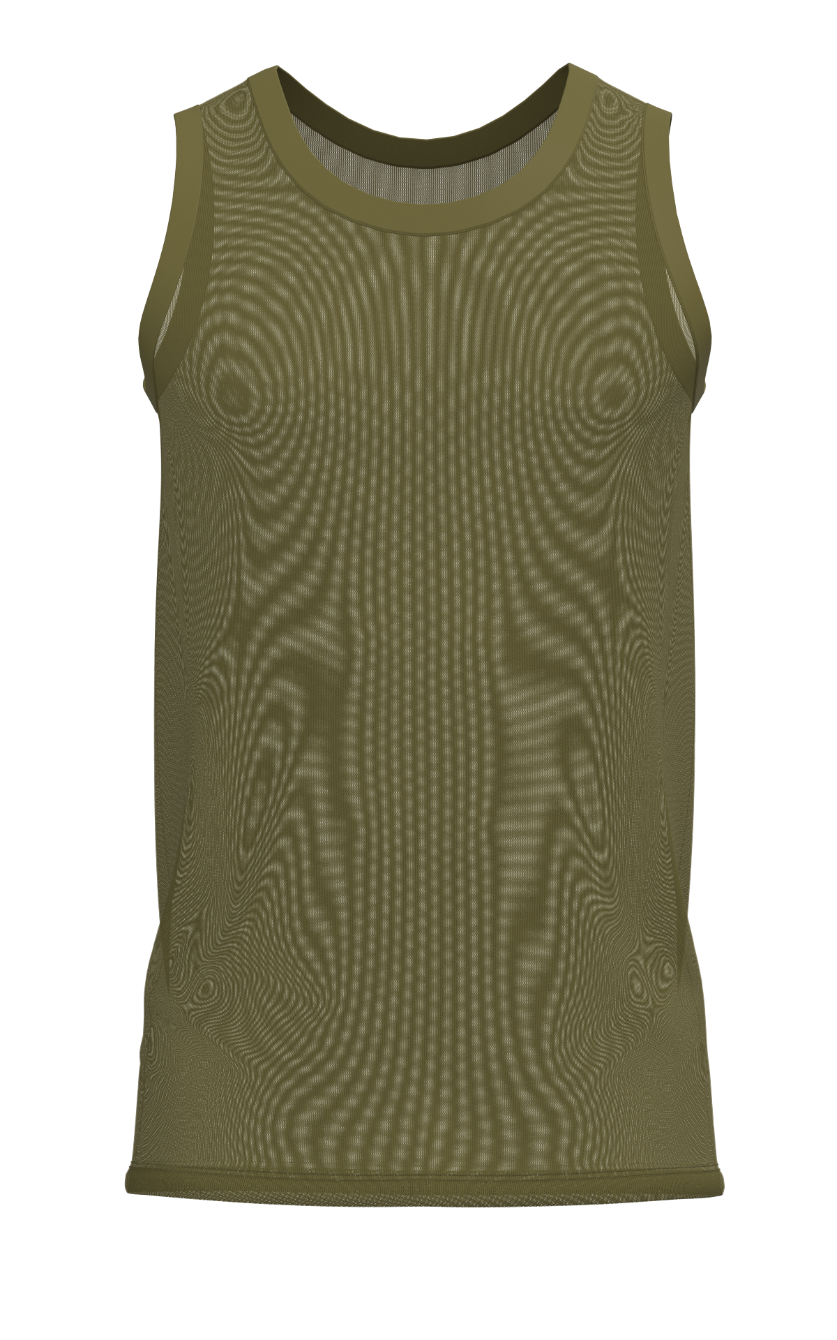 Male Fitted Mesh Tank Top