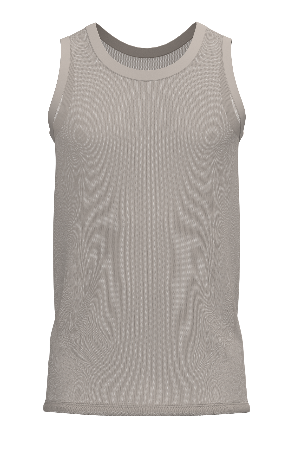 Male Fitted Mesh Tank Top