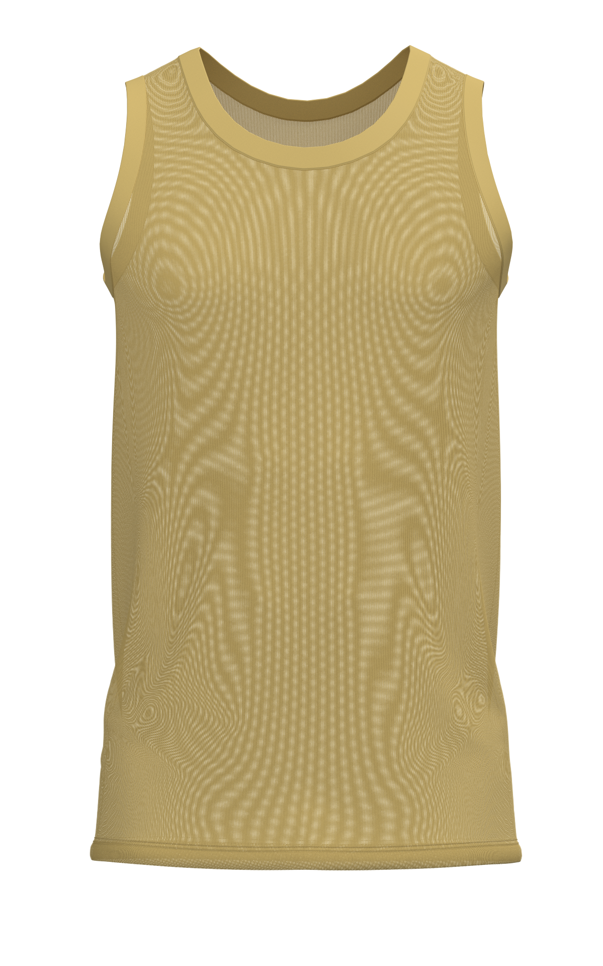 Male Fitted Mesh Tank Top