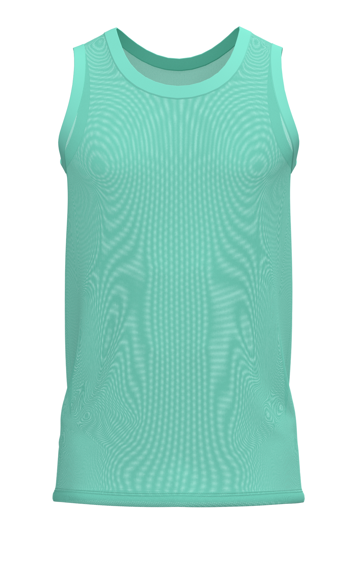 Male Fitted Mesh Tank Top