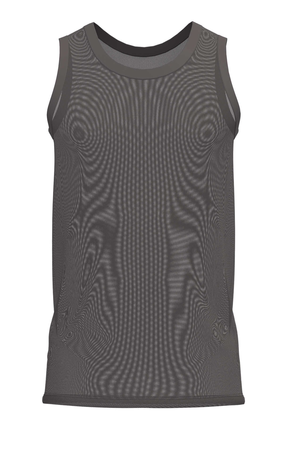 Male Fitted Mesh Tank Top