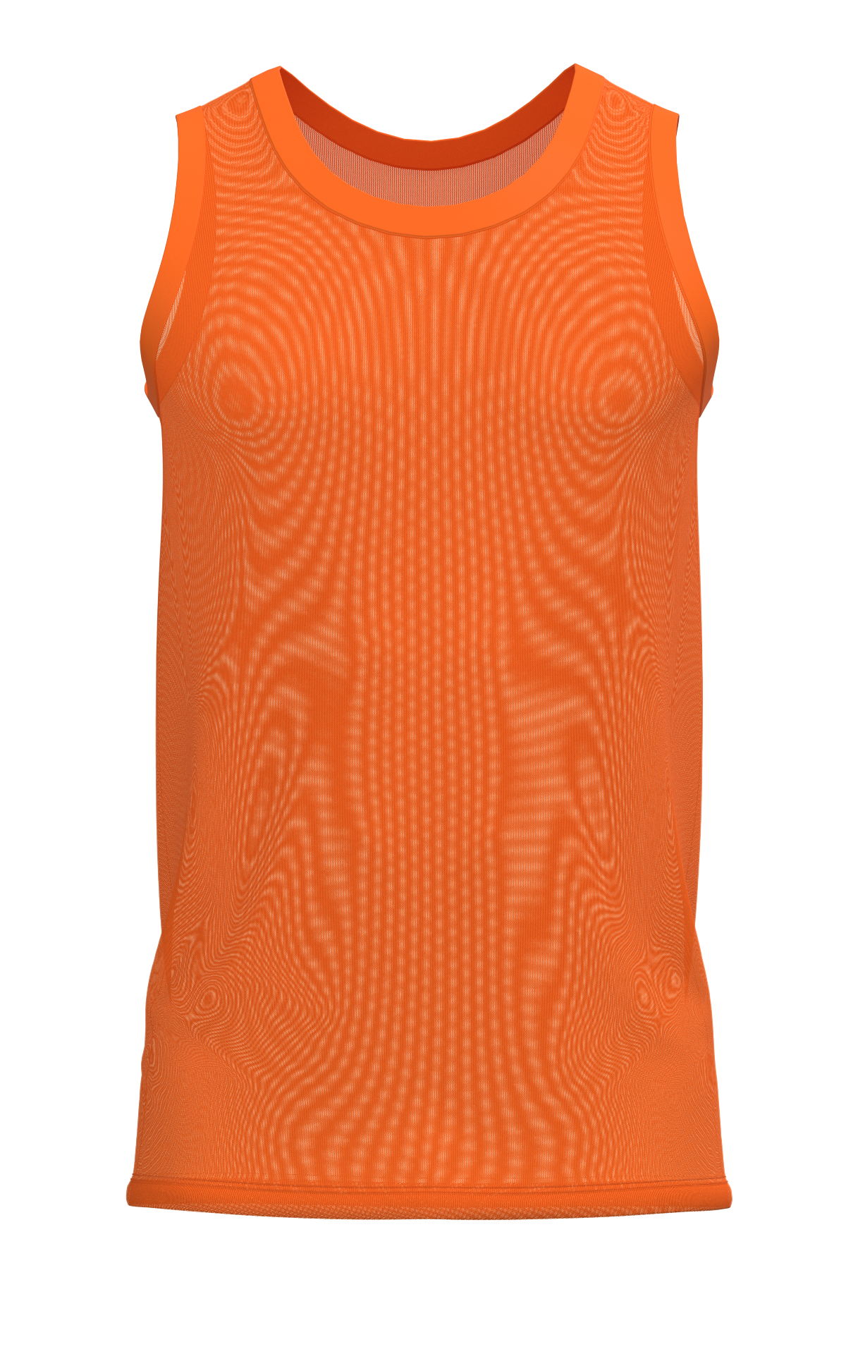 Male Fitted Mesh Tank Top