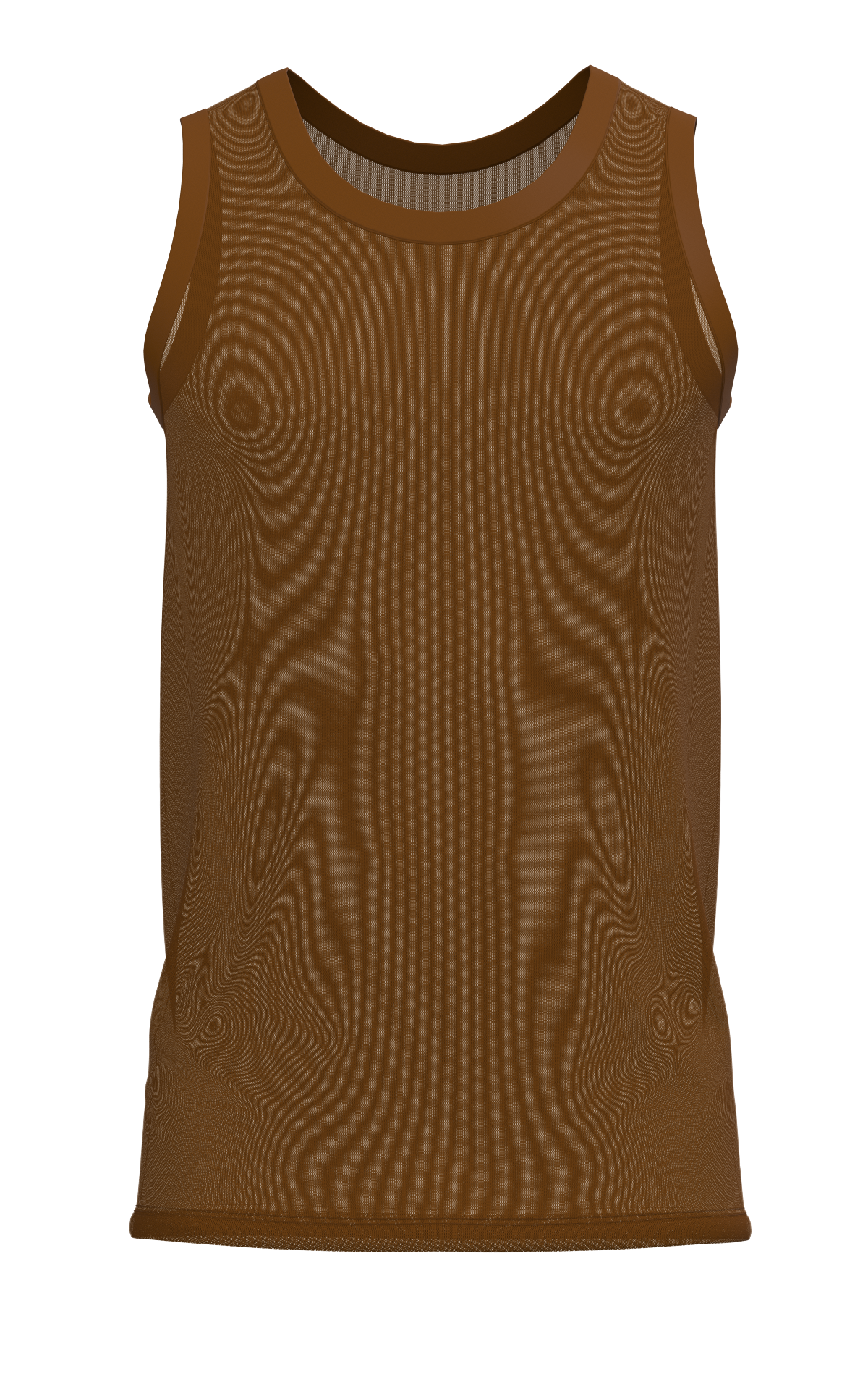 Male Fitted Mesh Tank Top