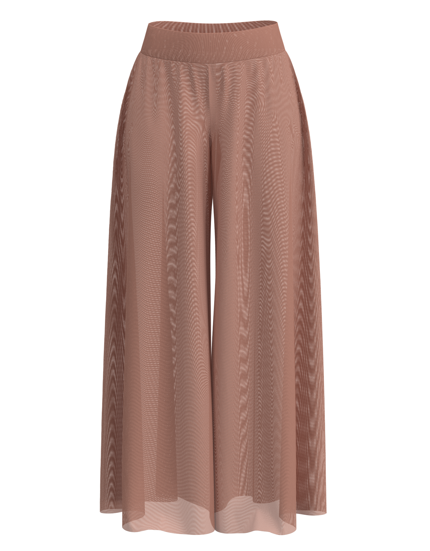 Mesh Palazzo Pant