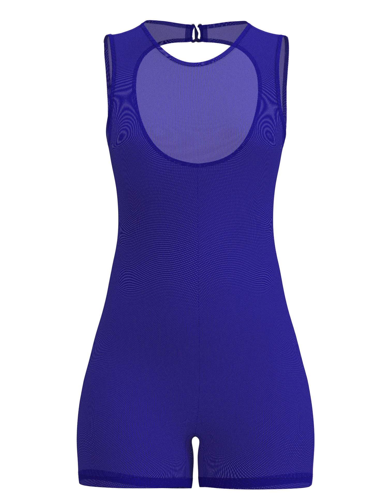Mesh Boatneck Biketard