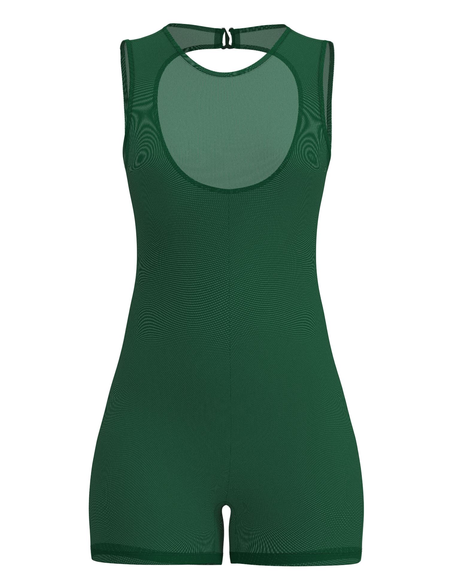 Mesh Boatneck Biketard