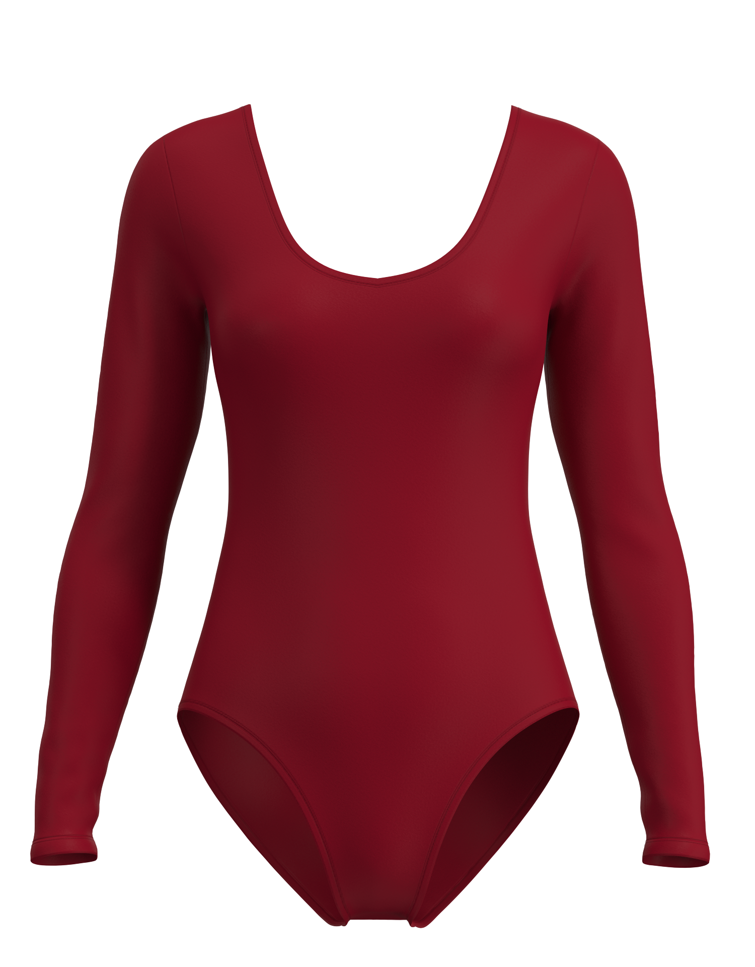 Low Back Long Sleeve Leotard