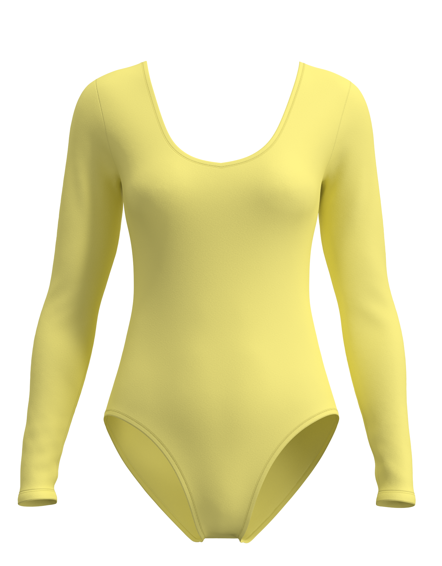 Low Back Long Sleeve Leotard