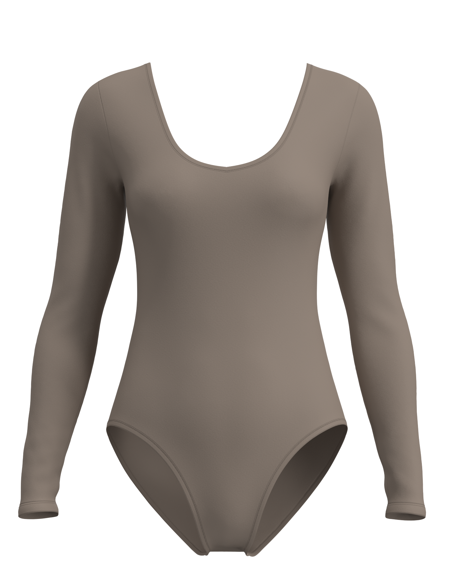 Low Back Long Sleeve Leotard