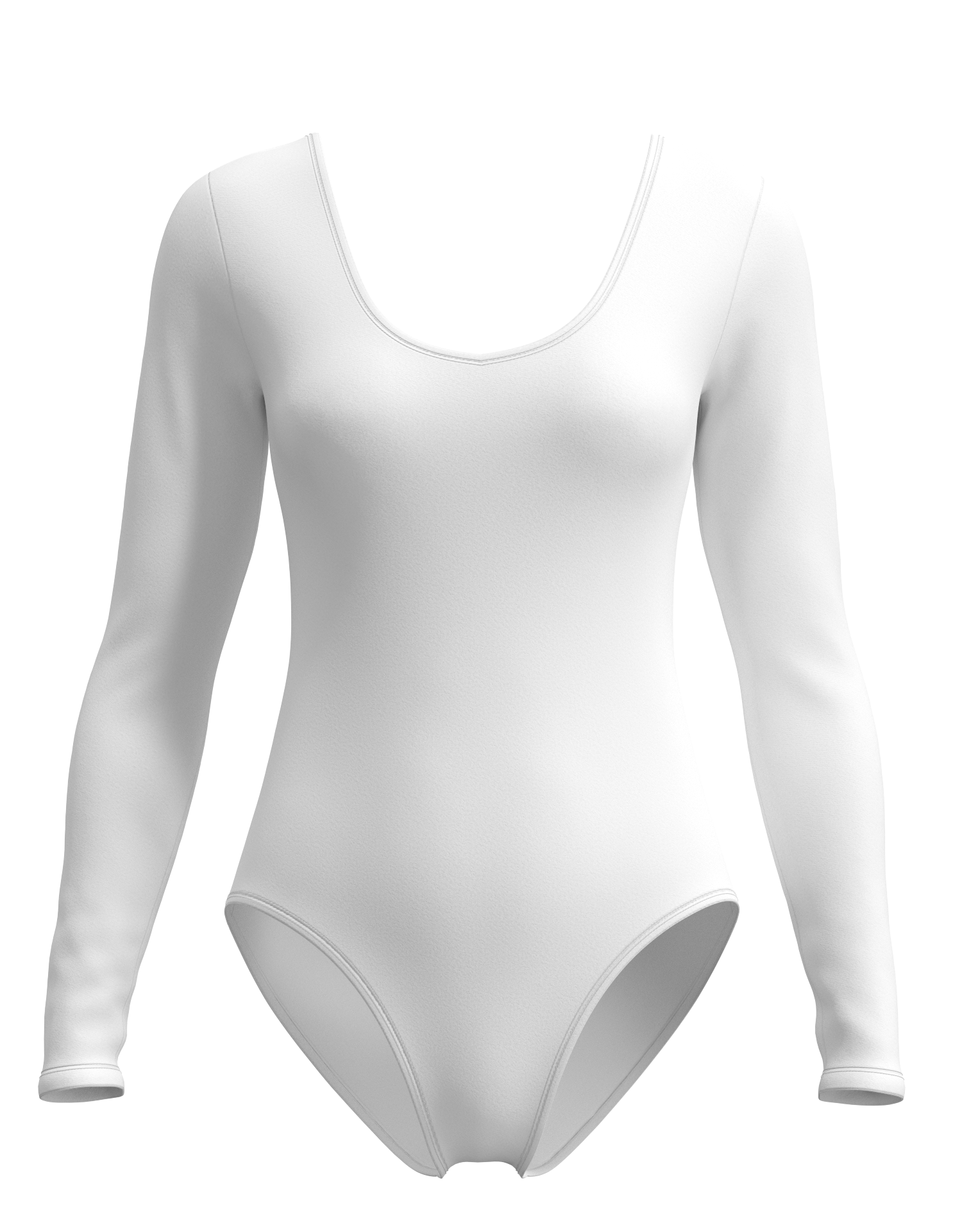 Low Back Long Sleeve Leotard