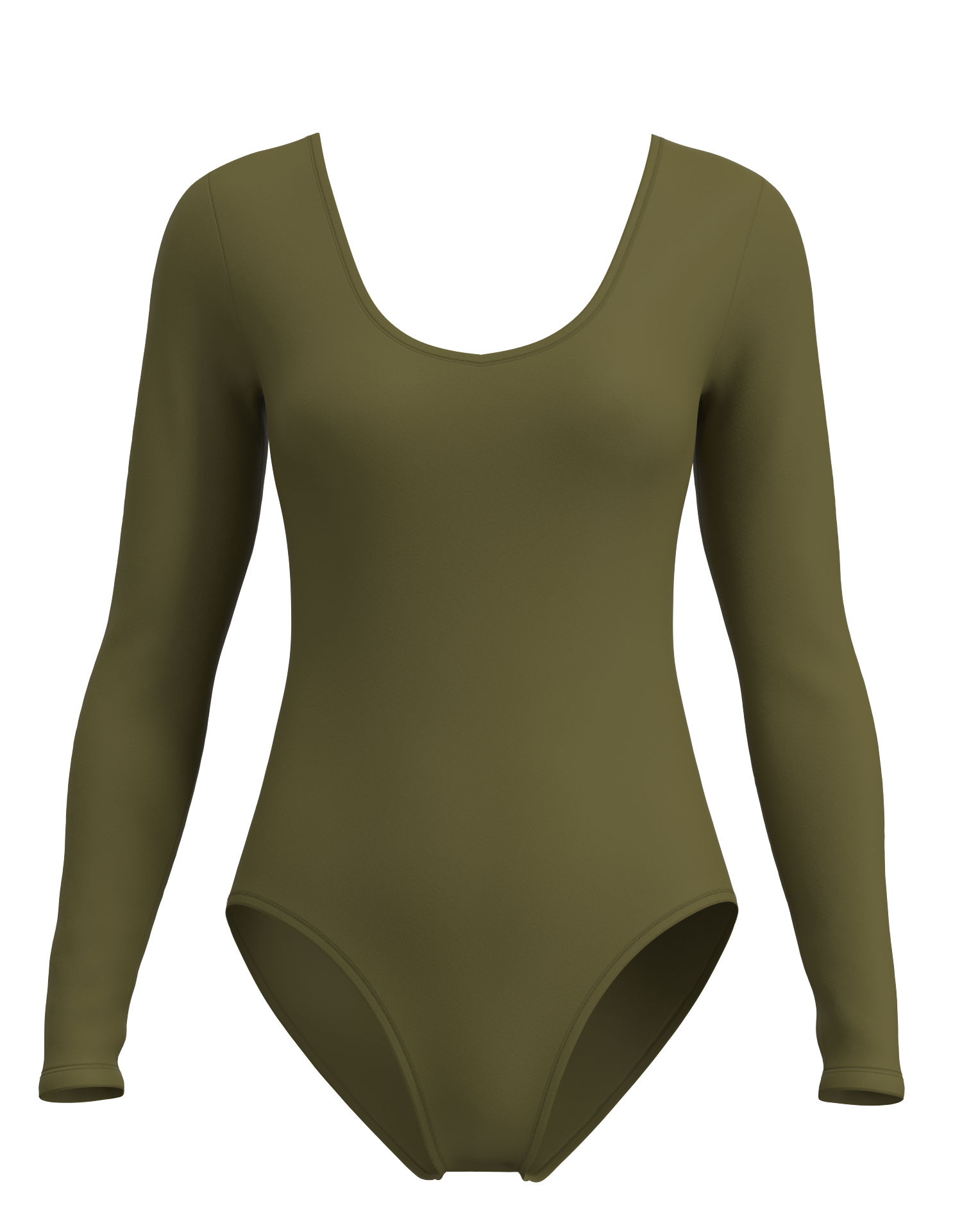 Low Back Long Sleeve Leotard